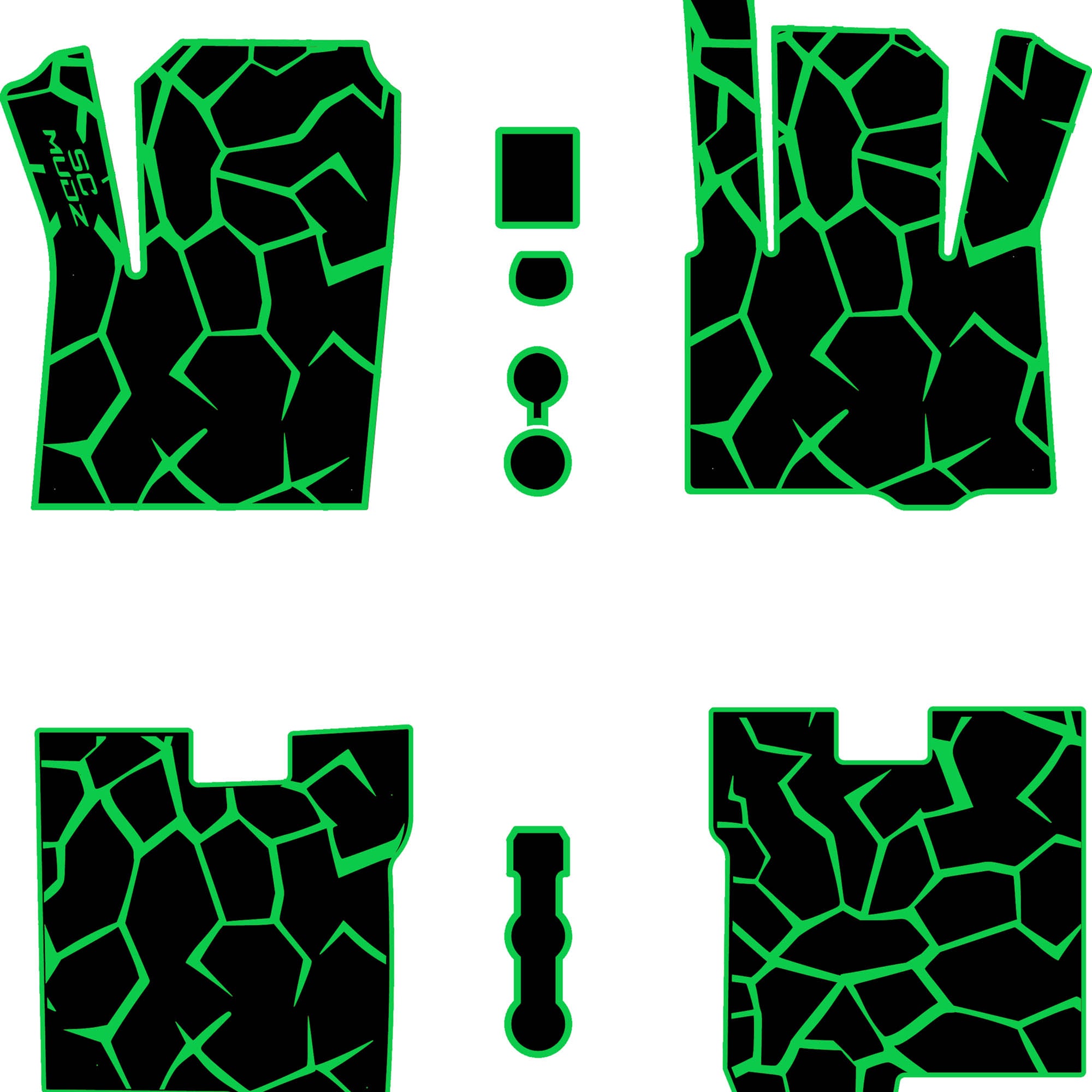 2022-2026 Polaris RZR Pro R - 4 Seat Floor Mats - OEM