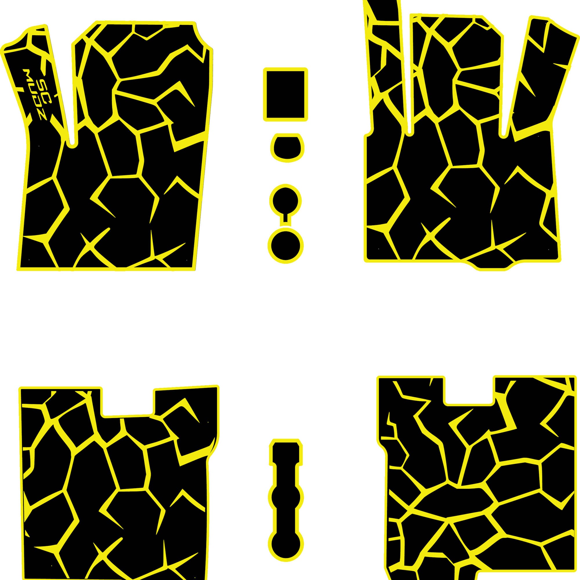 2022-2026 Polaris RZR Pro R - 4 Seat Floor Mats - OEM