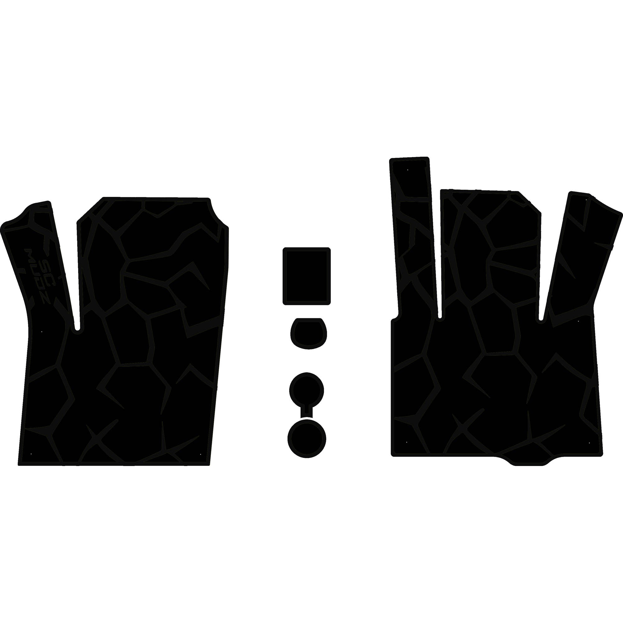 2022-2026 Polaris RZR Pro R - 2 Seat Floor Mats - OEM