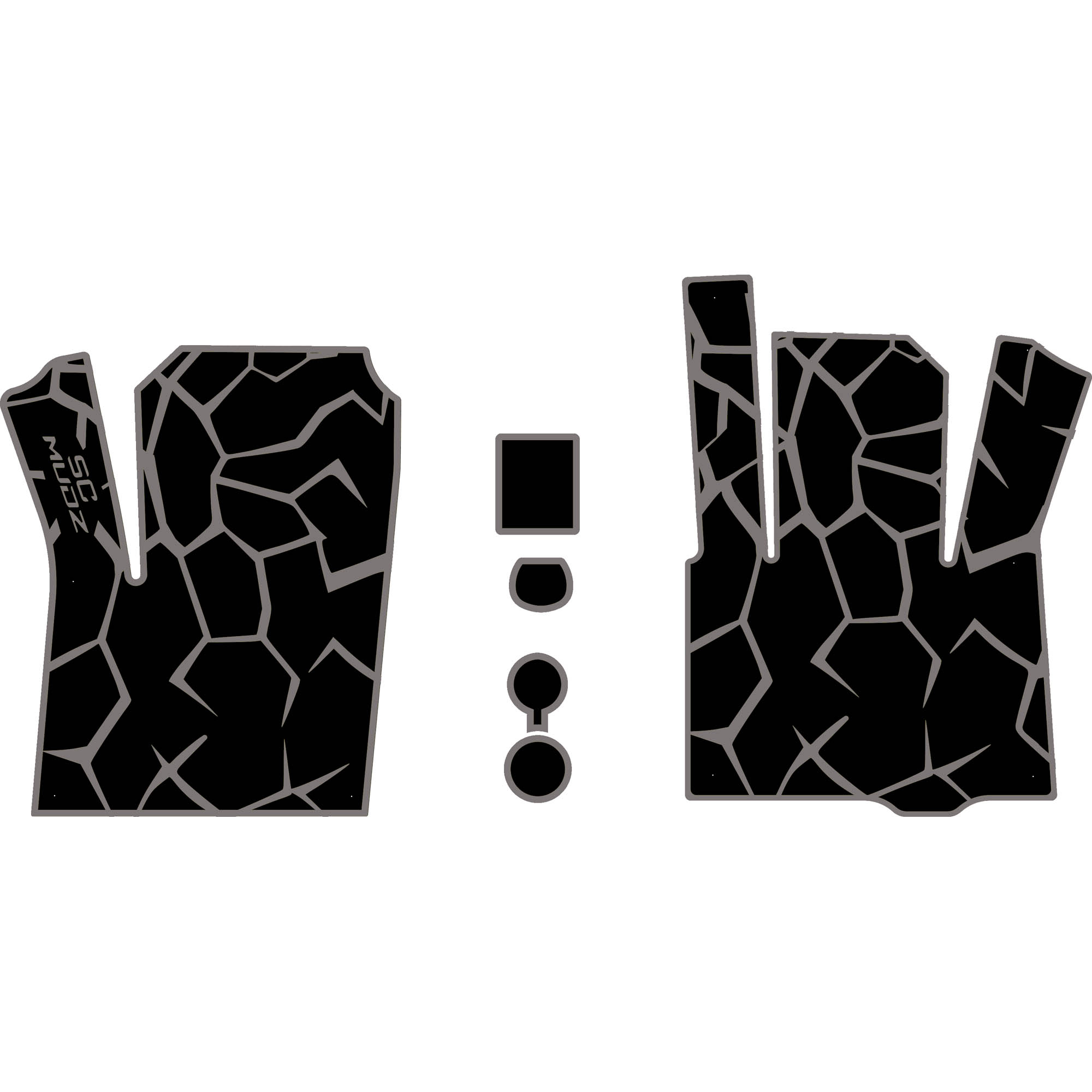 2022-2026 Polaris RZR Pro R - 2 Seat Floor Mats - OEM