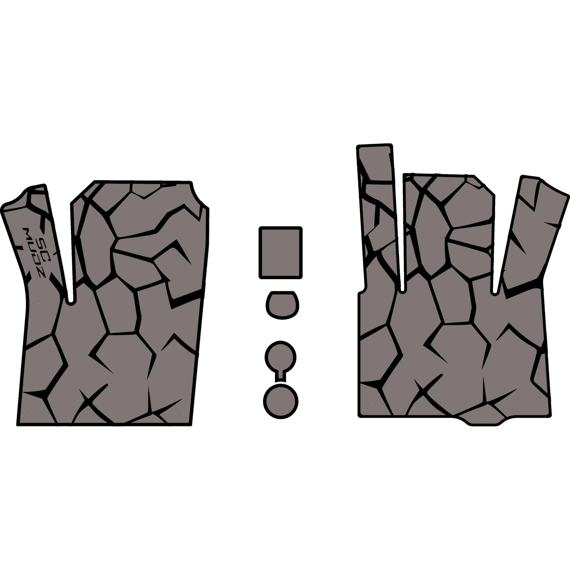 2022-2026 Polaris RZR Pro R - 2 Seat Floor Mats - OEM