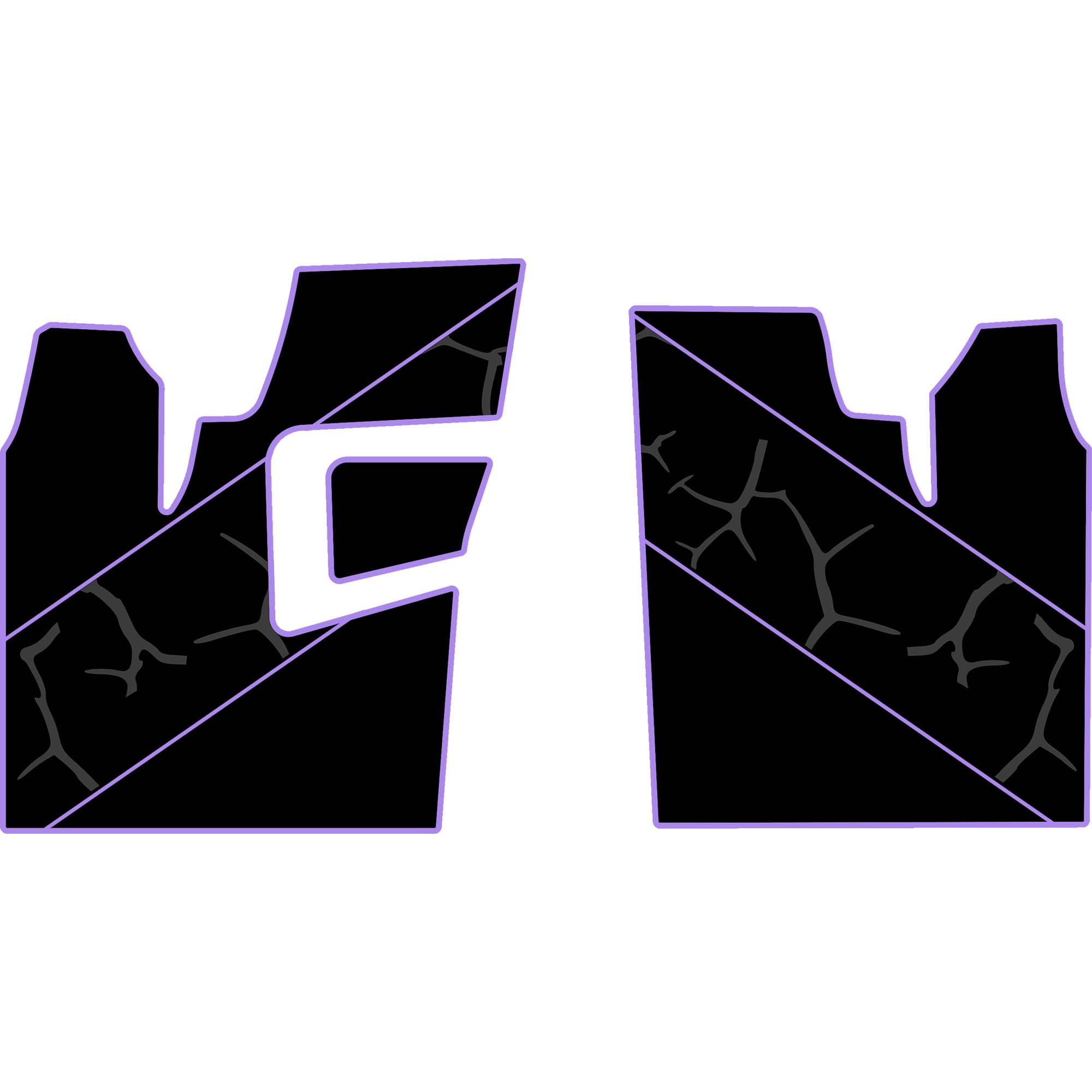 2011-2014 Polaris RZR 900 XP - 2 Seat Floor Mats - OEM