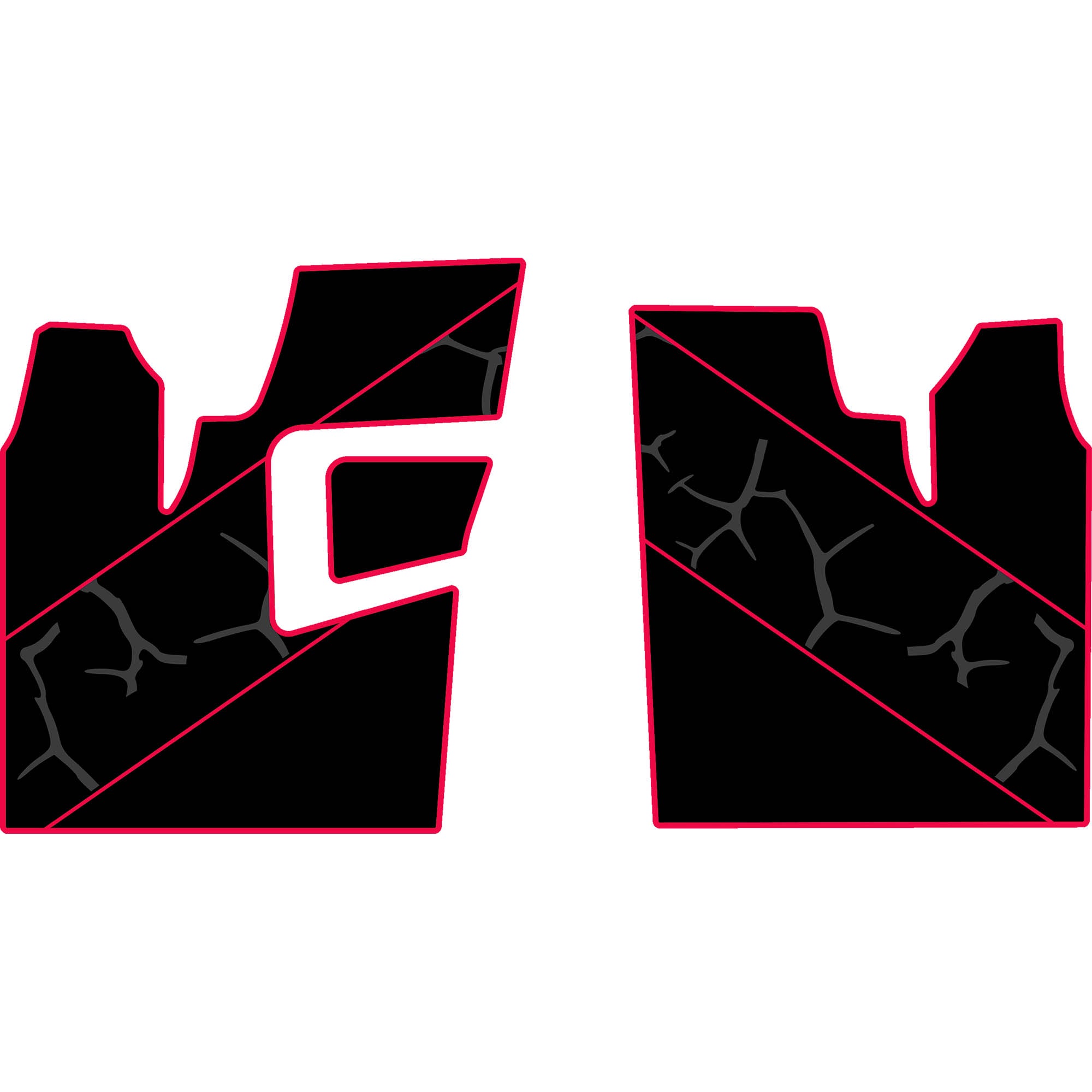 2011-2014 Polaris RZR 900 XP - 2 Seat Floor Mats - OEM