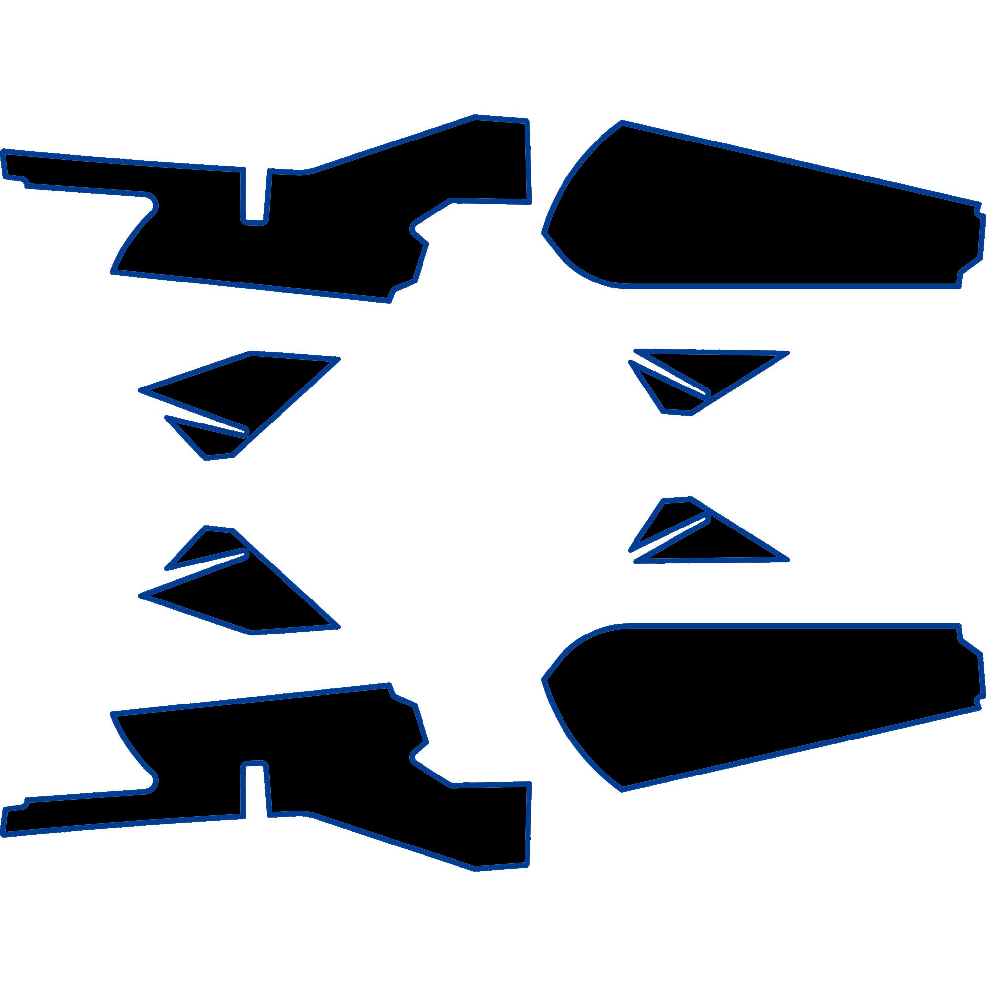 Can-Am Maverick X3 - 4 Seat Door Liners - OEM