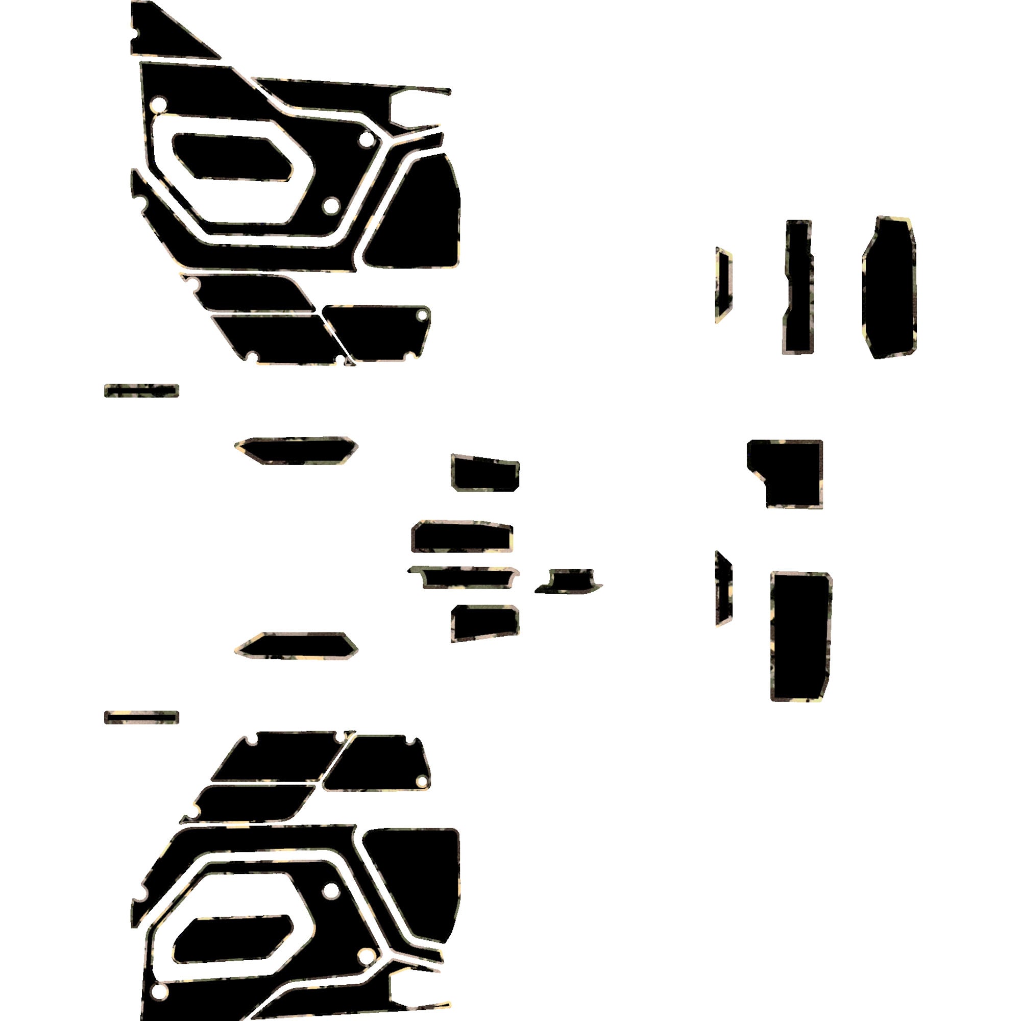 Polaris Xpedition - 2 Seat Door Liners & Dash Kit - OEM