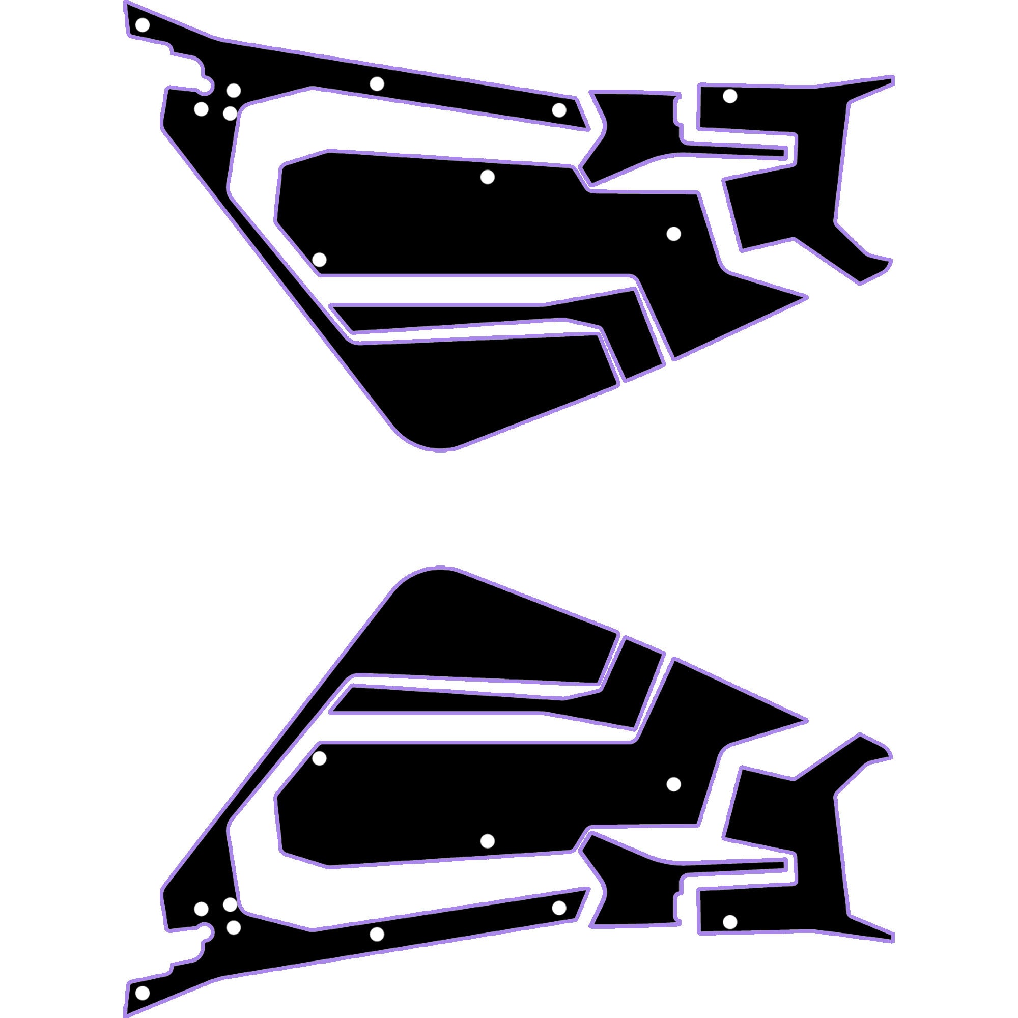 2018 Arctic Cat Wildcat XX - 2 Seat Door Liners - OEM