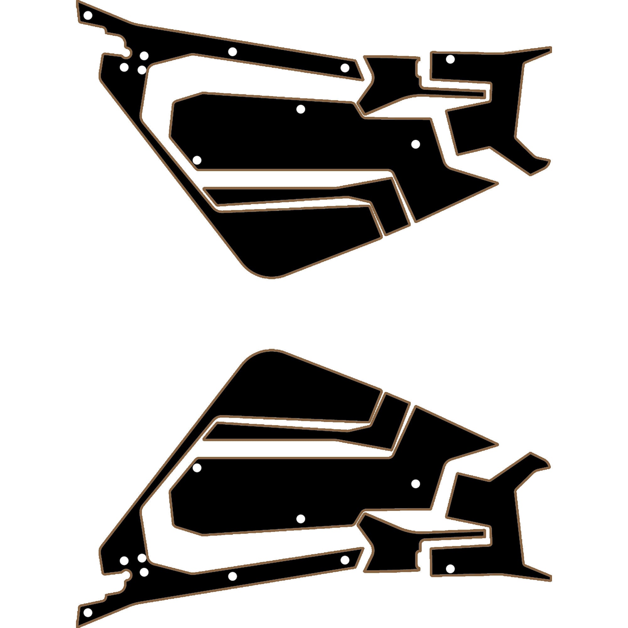 2018 Arctic Cat Wildcat XX - 2 Seat Door Liners - OEM