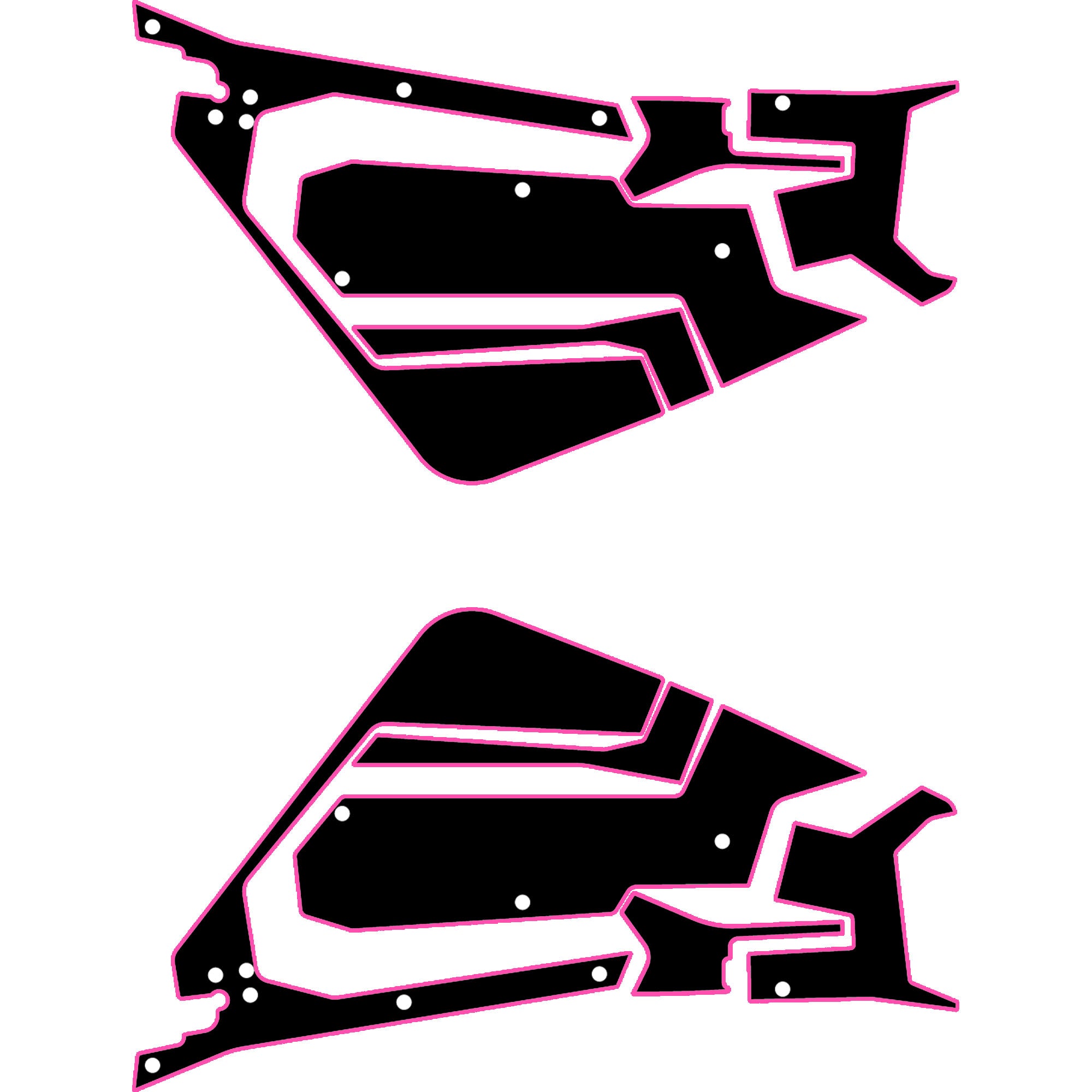 2018 Arctic Cat Wildcat XX - 2 Seat Door Liners - OEM