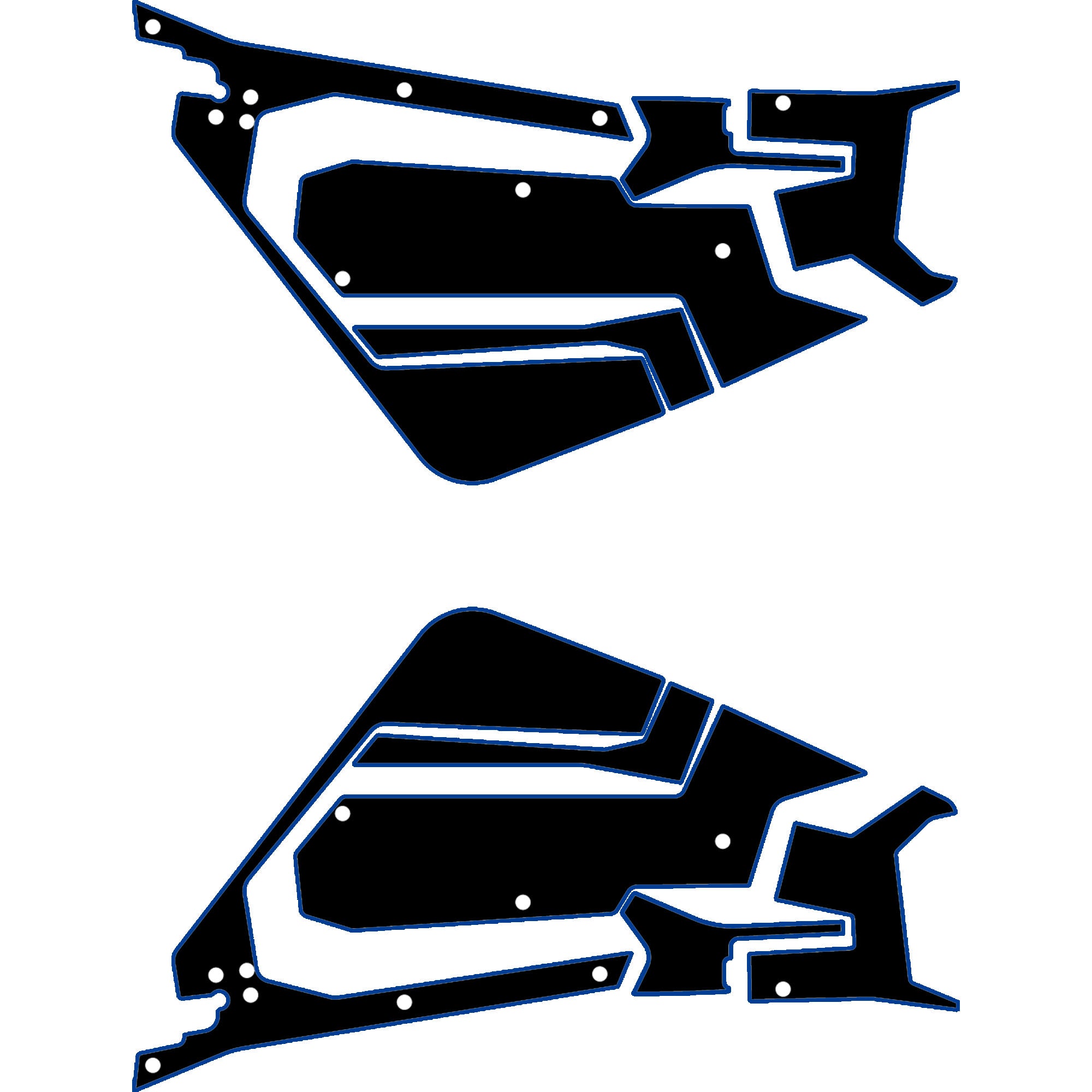 2018 Arctic Cat Wildcat XX - 2 Seat Door Liners - OEM