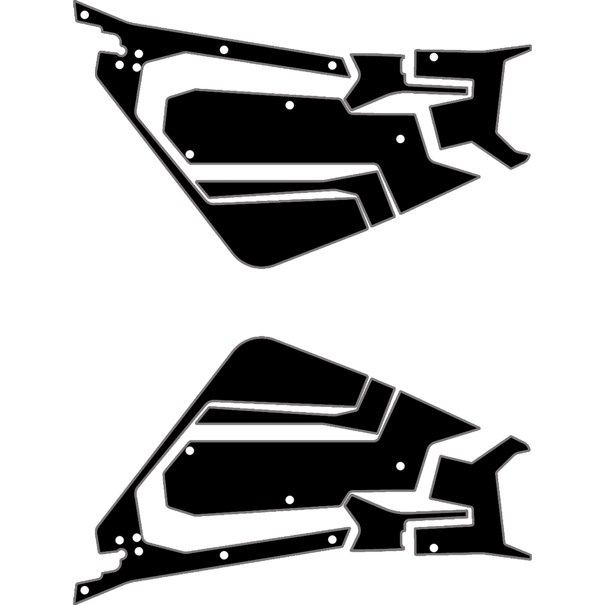 2018 Arctic Cat Wildcat XX - 2 Seat Door Liners - OEM