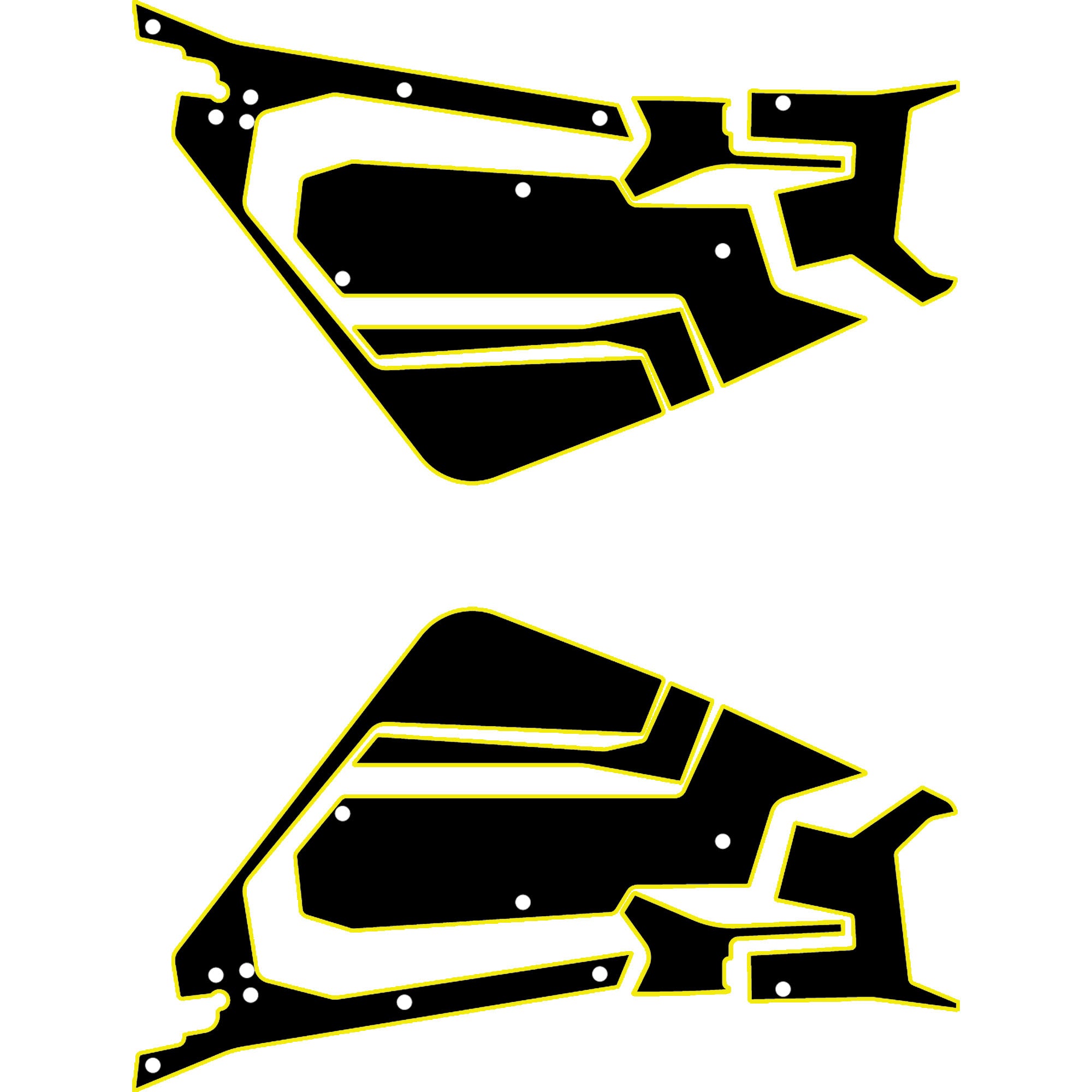 2018 Arctic Cat Wildcat XX - 2 Seat Door Liners - OEM