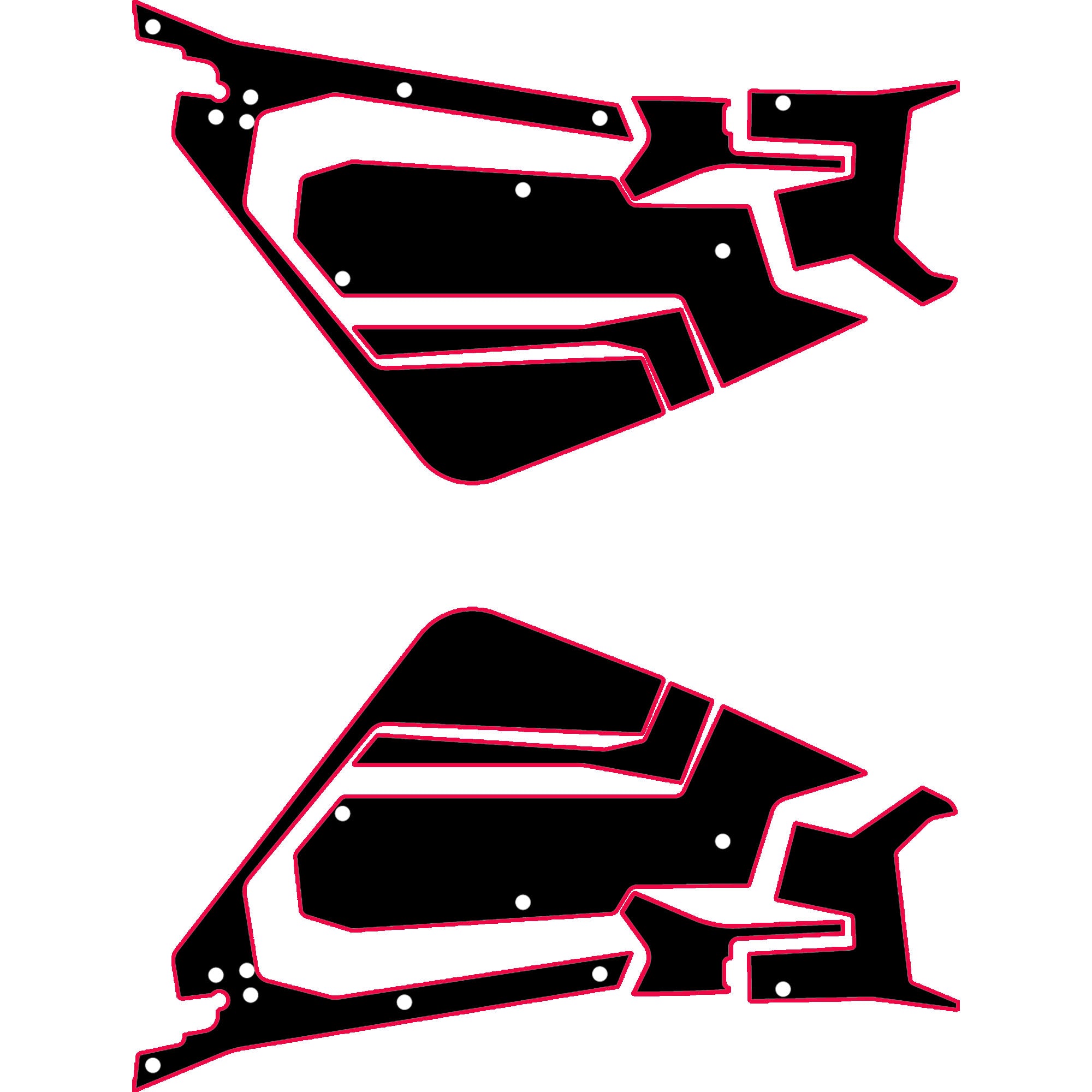 2018 Arctic Cat Wildcat XX - 2 Seat Door Liners - OEM