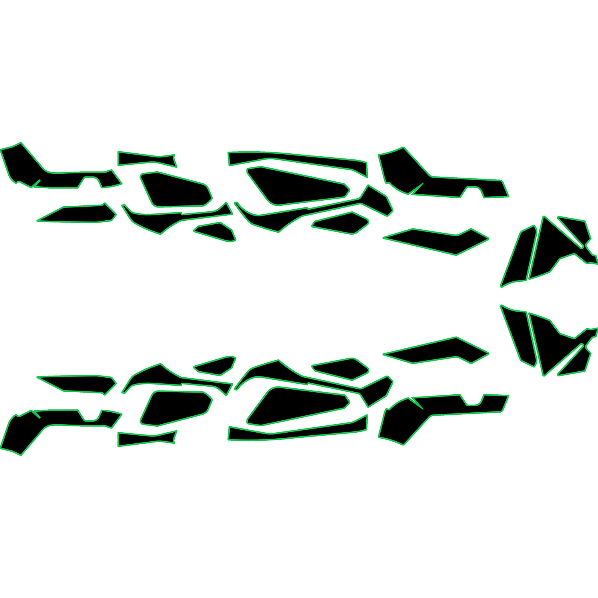 2024-2025 Can-Am Maverick R - 4 Seat Door Liners & Dash Kit - OEM