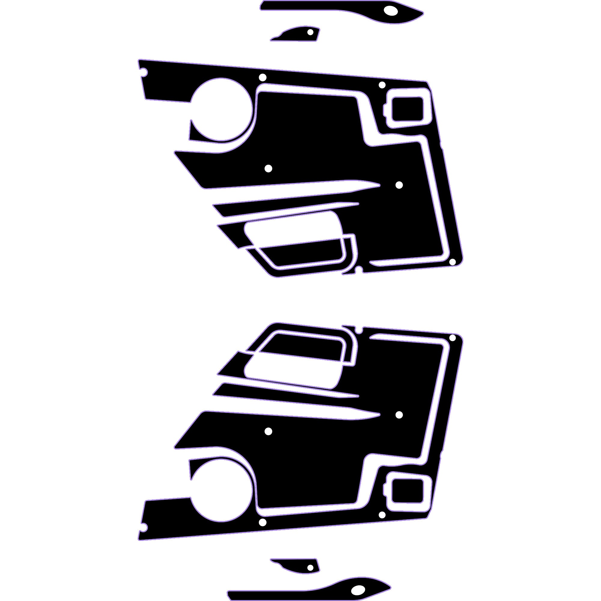 Speed UTV El Diablo - 2 Seat Door Liners - OEM