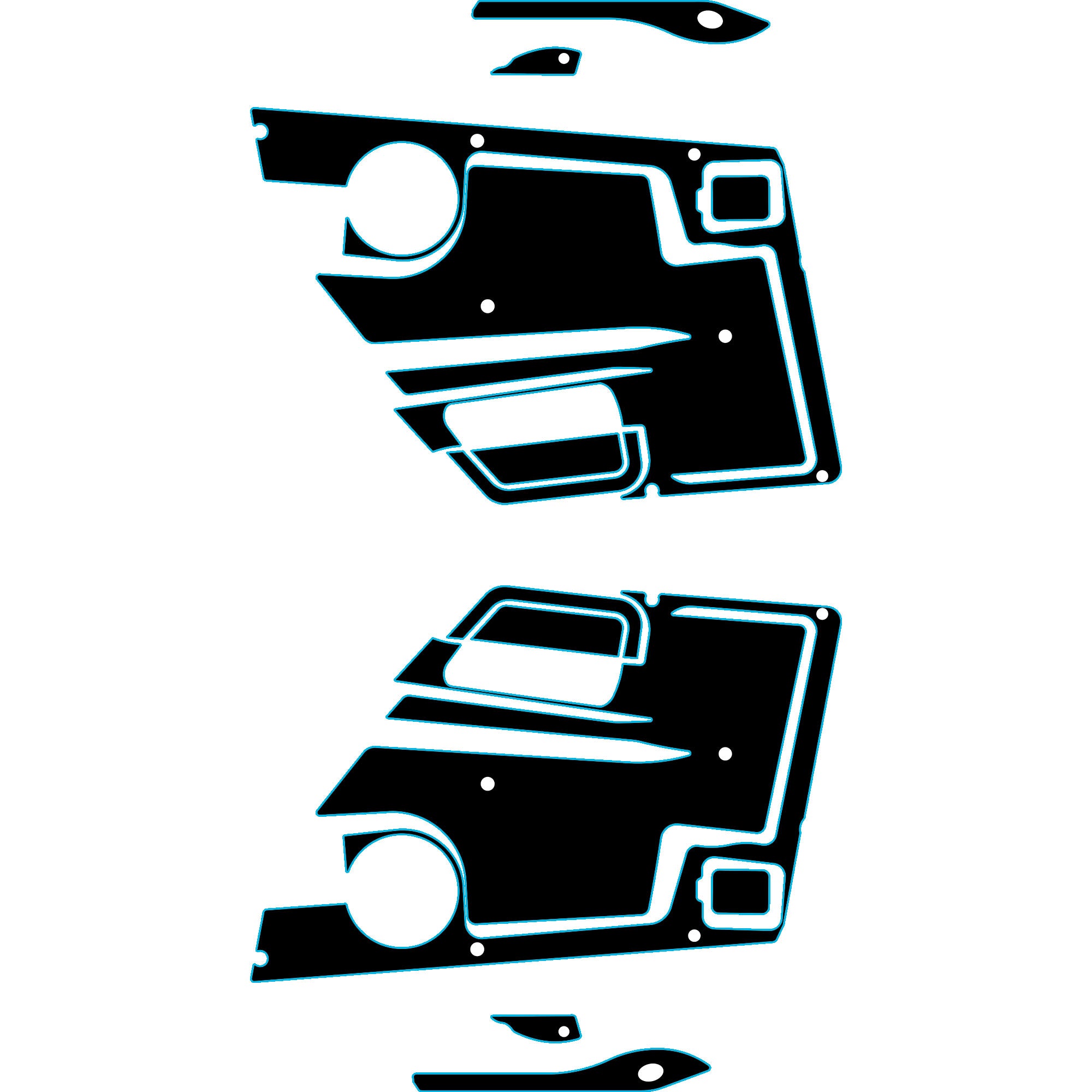 Speed UTV El Diablo - 2 Seat Door Liners - OEM