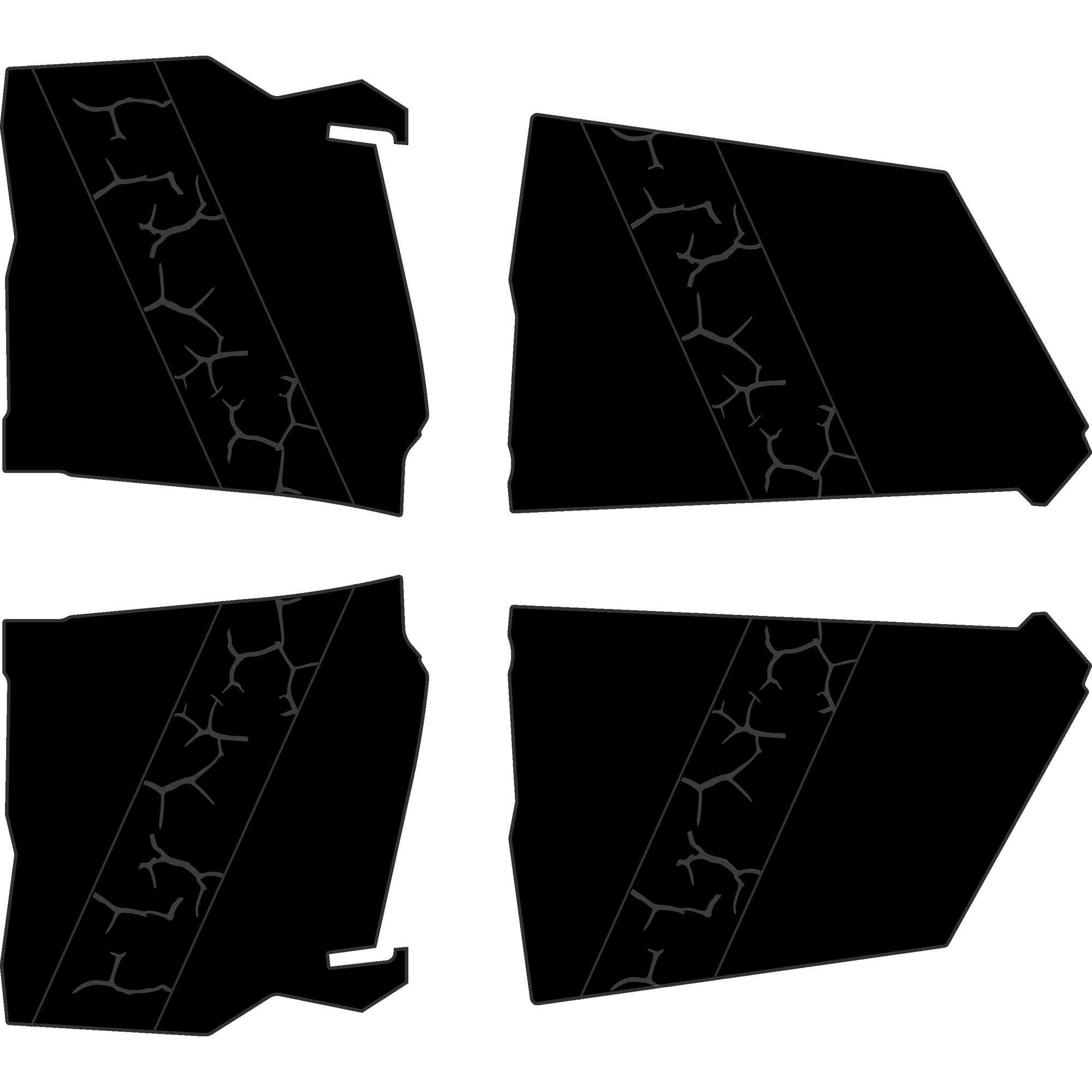 Can-Am Maverick X3 - 4 Seat Door Liners - AZP