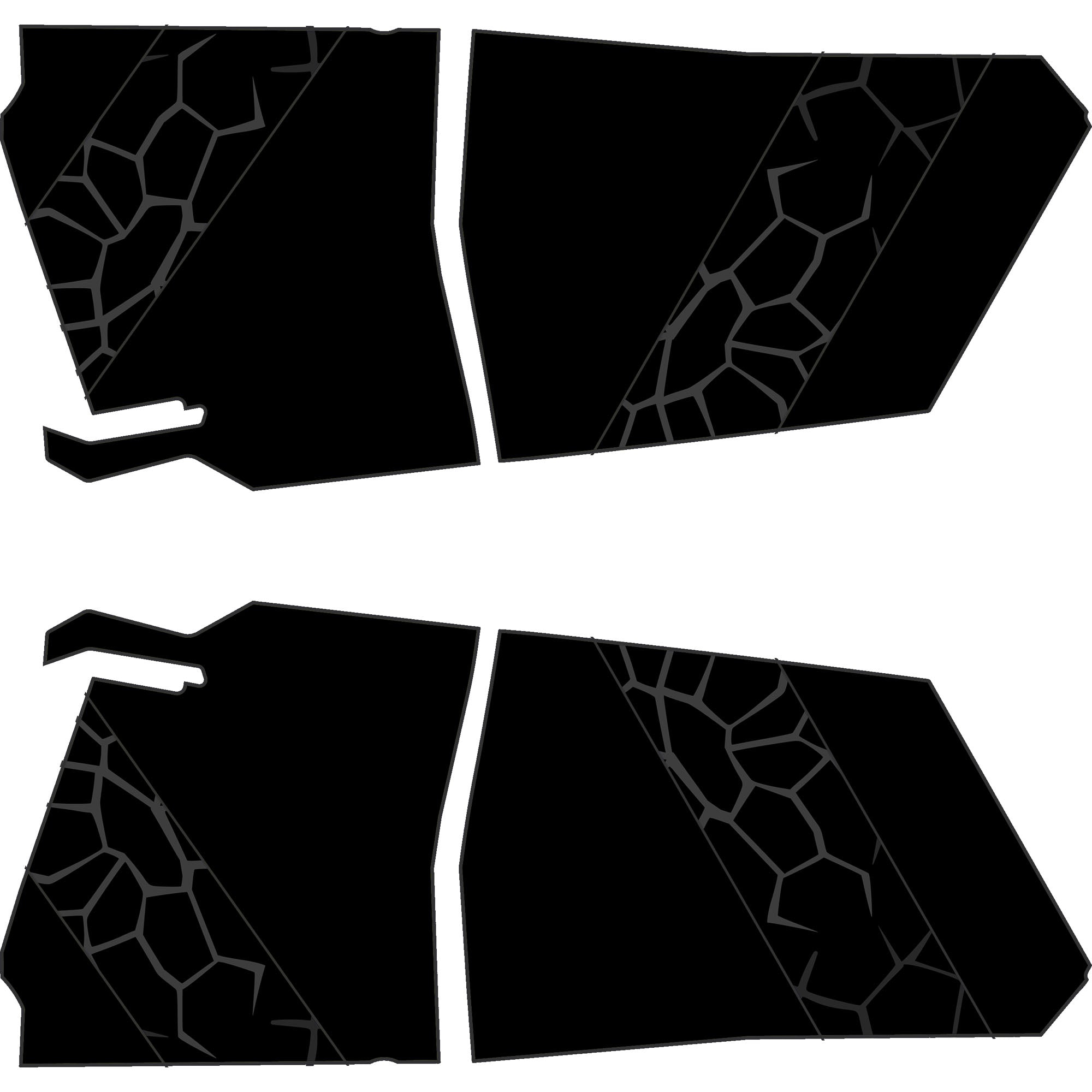 Polaris RZR Pro R - 4 Seat Door Liners - TMW