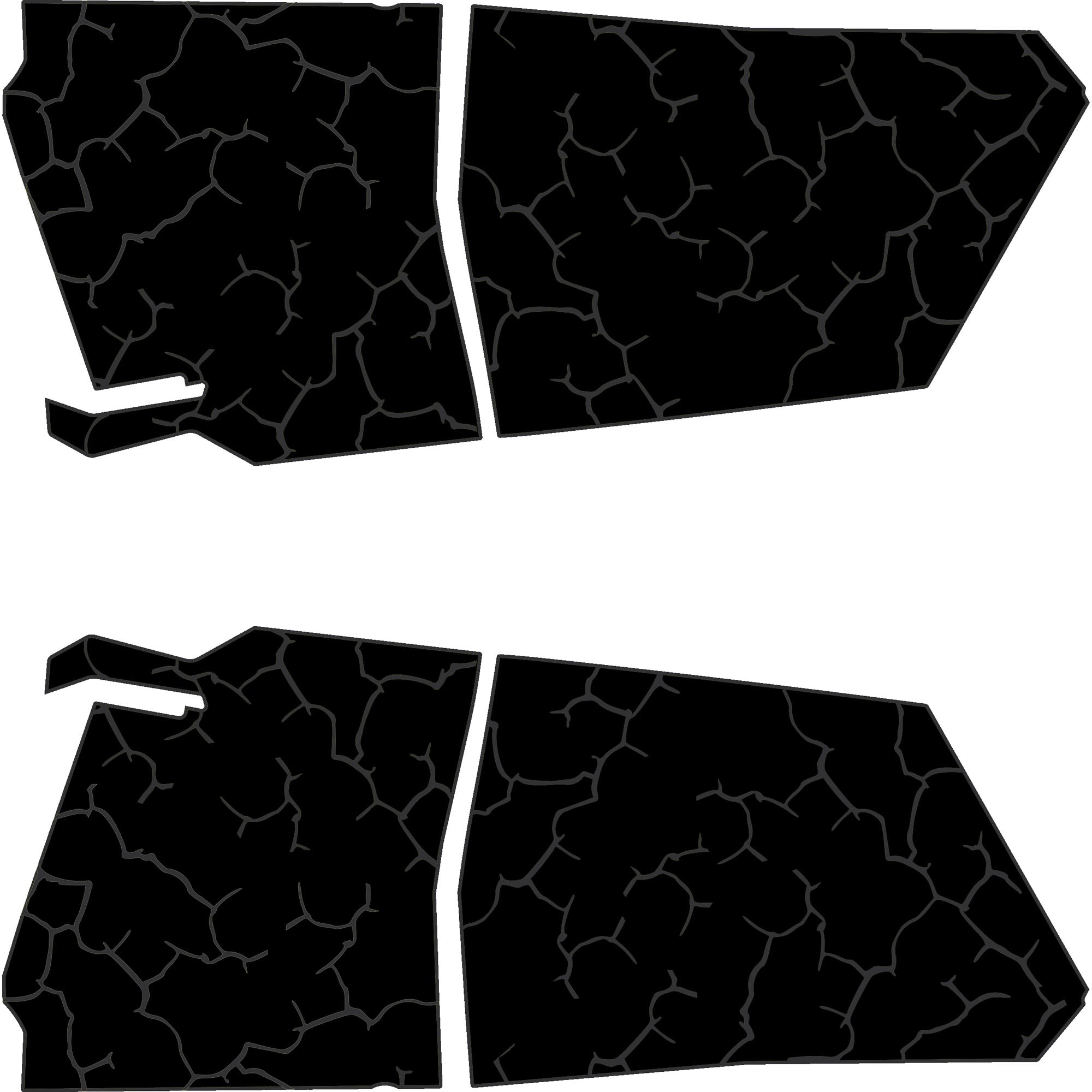 Polaris RZR Pro R - 4 Seat Door Liners - TMW