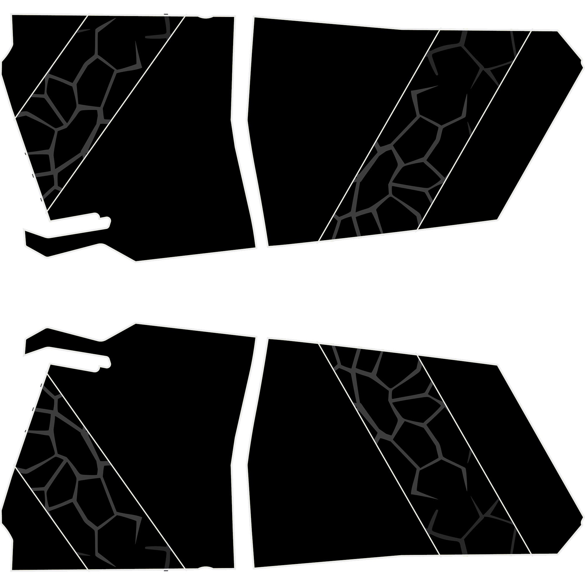 Polaris RZR Pro R - 4 Seat Door Liners - TMW