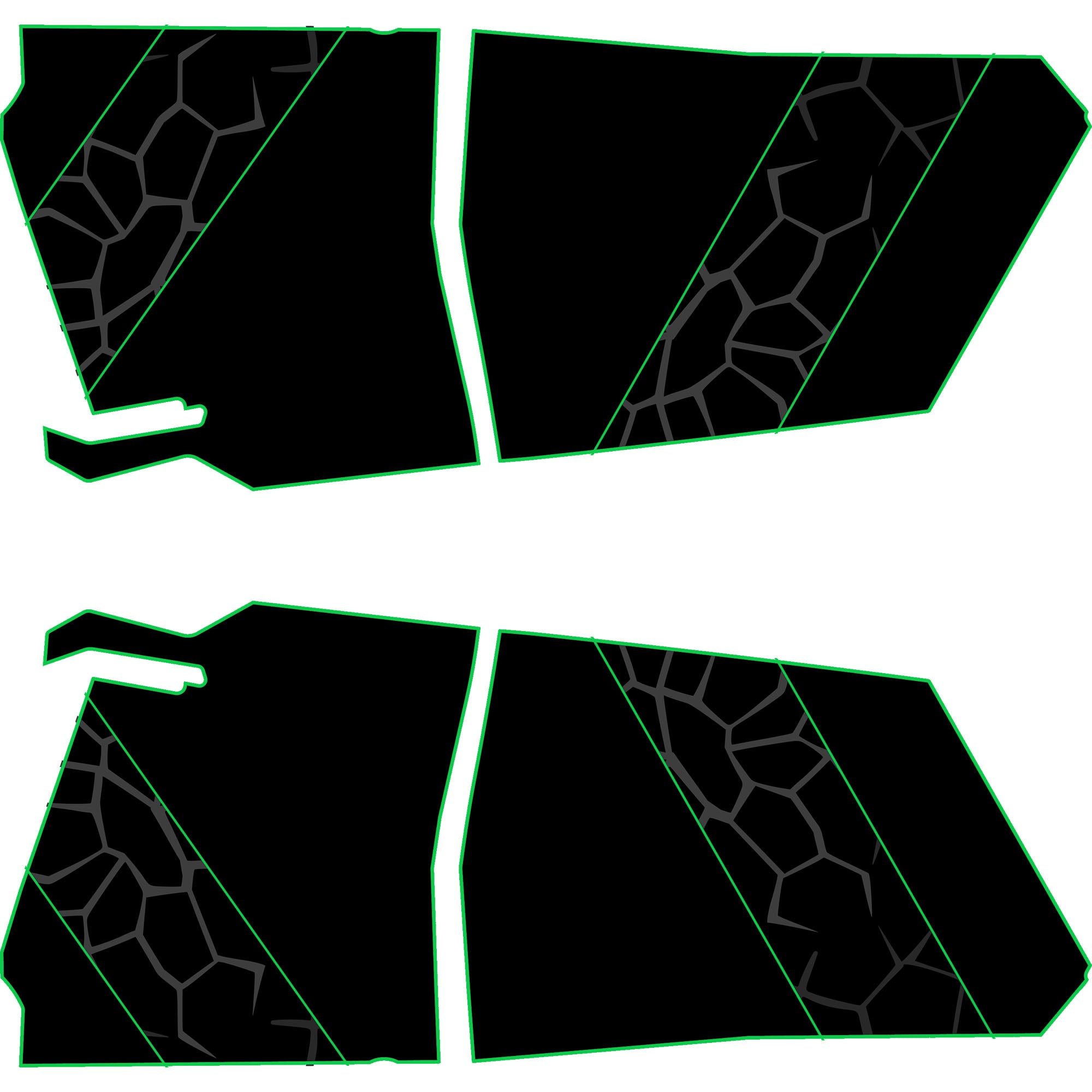 Polaris RZR Pro R - 4 Seat Door Liners - TMW