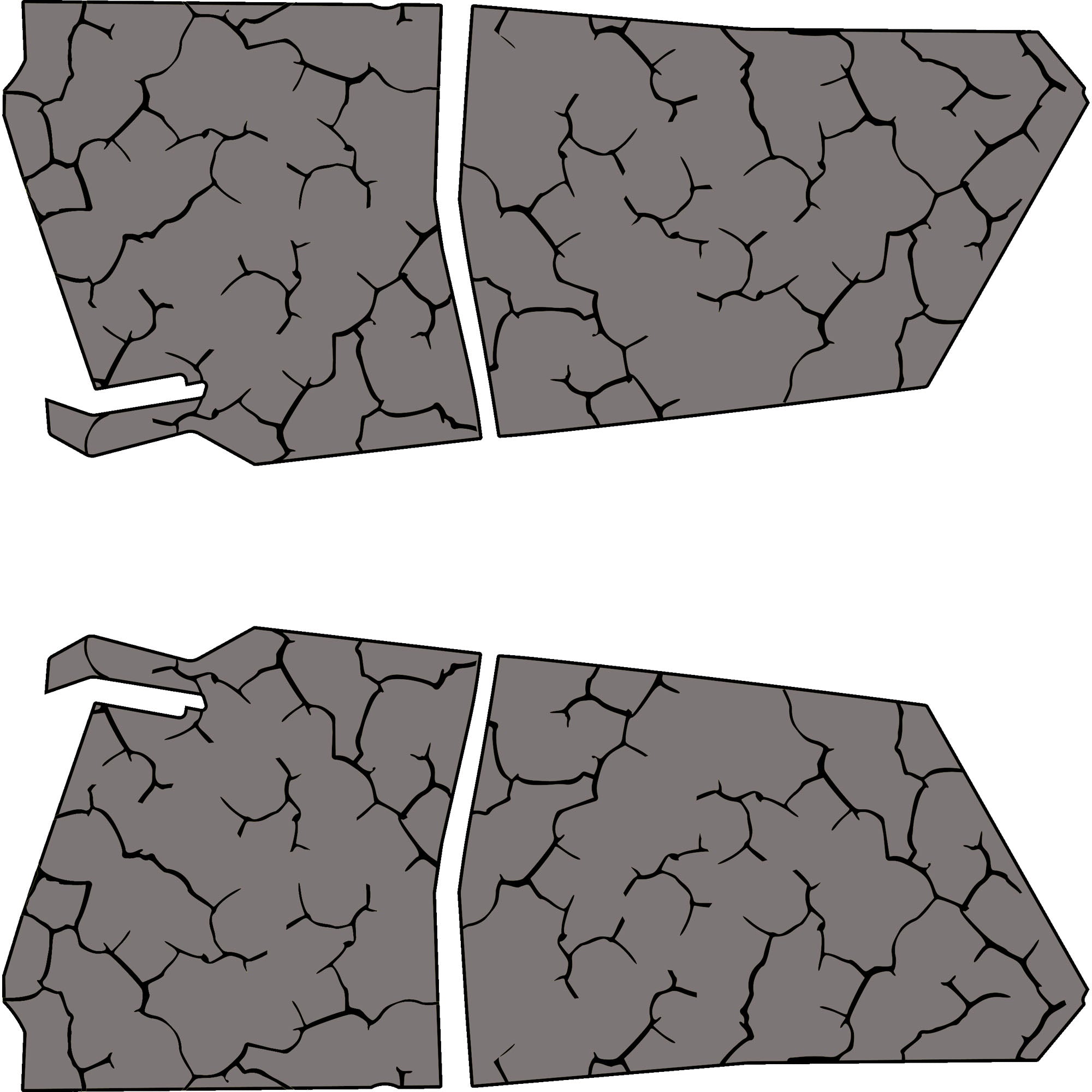 Polaris RZR Pro R - 4 Seat Door Liners - TMW