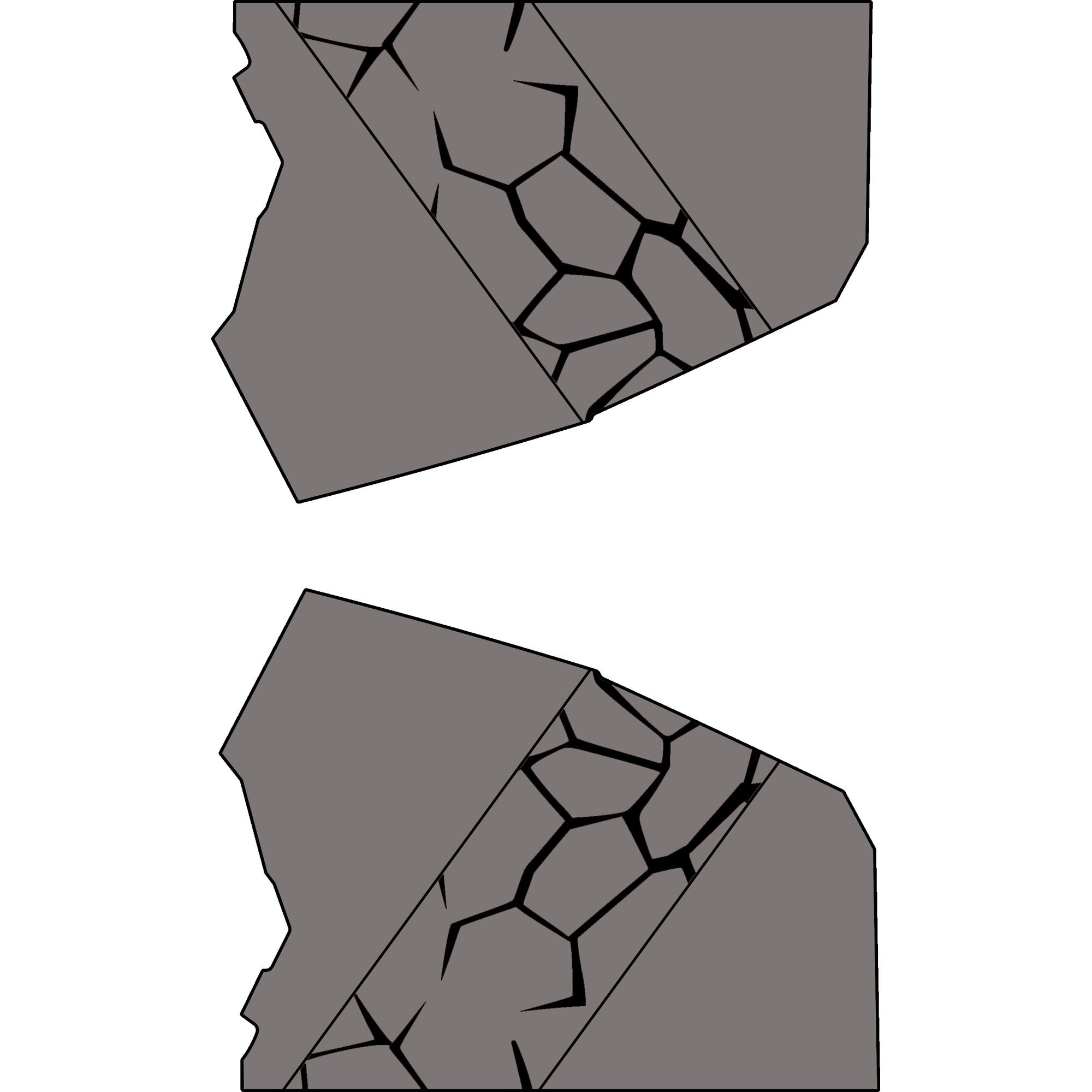 Polaris RZR 1000 - 2 Seat Door Liners - UTV Giant