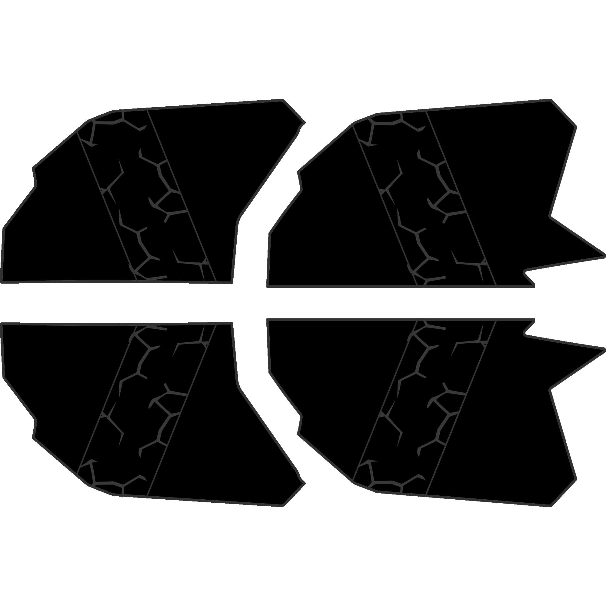 Can-Am Maverick X3 - 4 Seat Door Liners - TMW