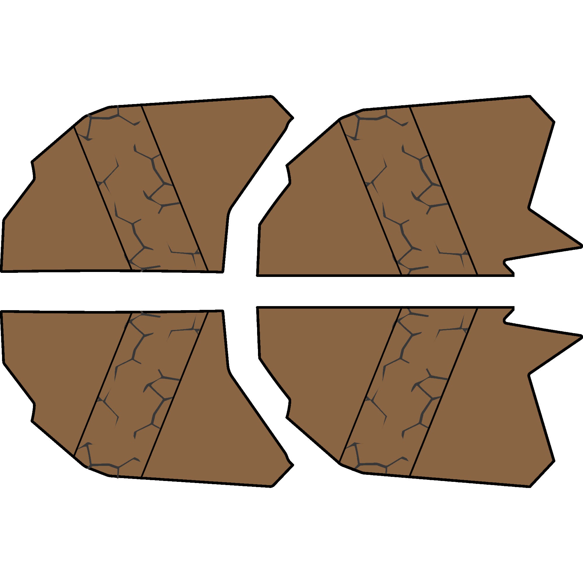 Can-Am Maverick X3 - 4 Seat Door Liners - TMW