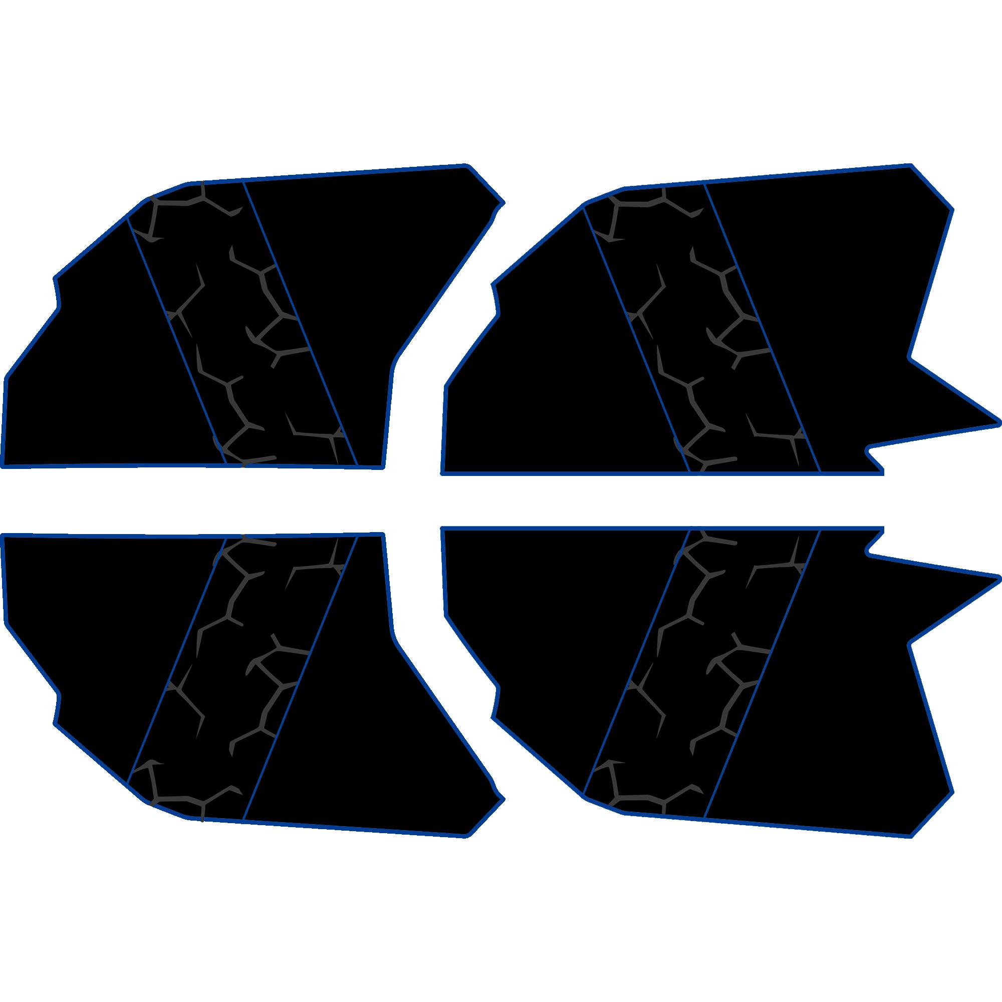 Can-Am Maverick X3 - 4 Seat Door Liners - TMW