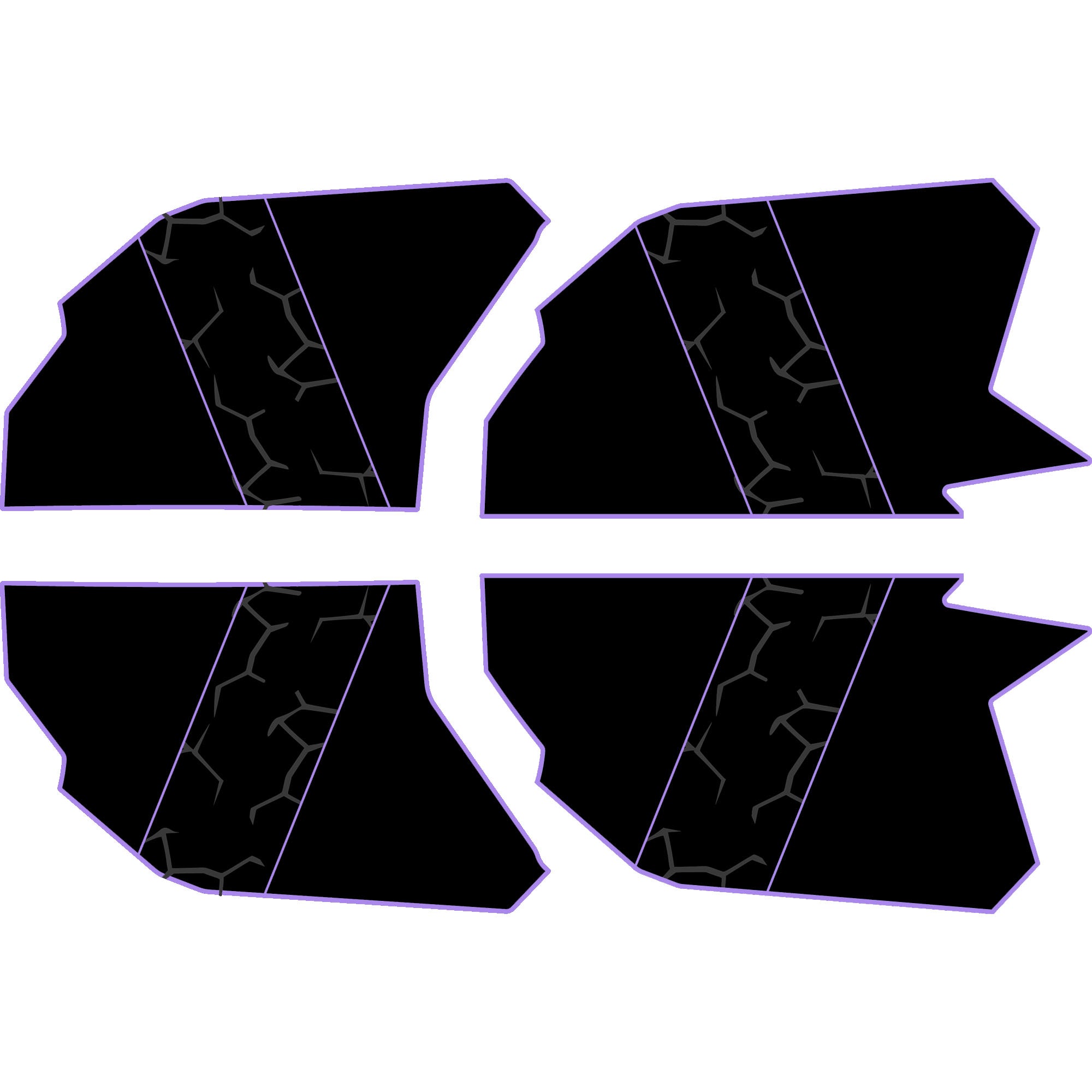 Can-Am Maverick X3 - 4 Seat Door Liners - TMW