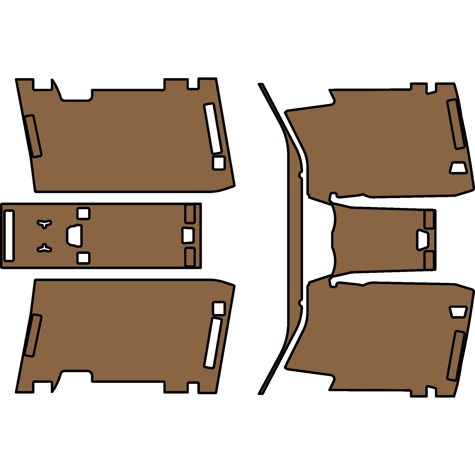 2024-2025 Can-Am Maverick R - 4 Seat Headliner - OEM