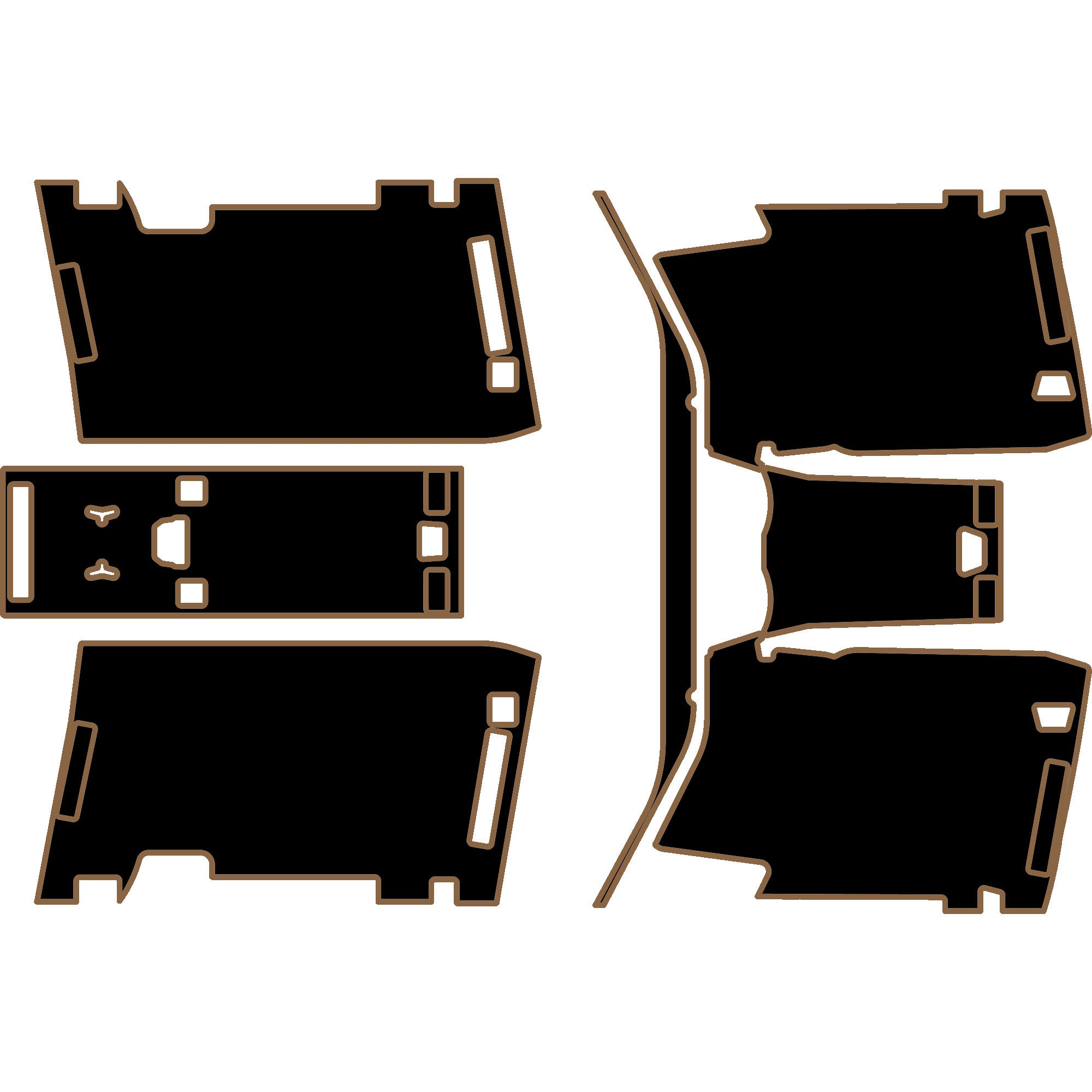 2024-2025 Can-Am Maverick R - 4 Seat Headliner - OEM