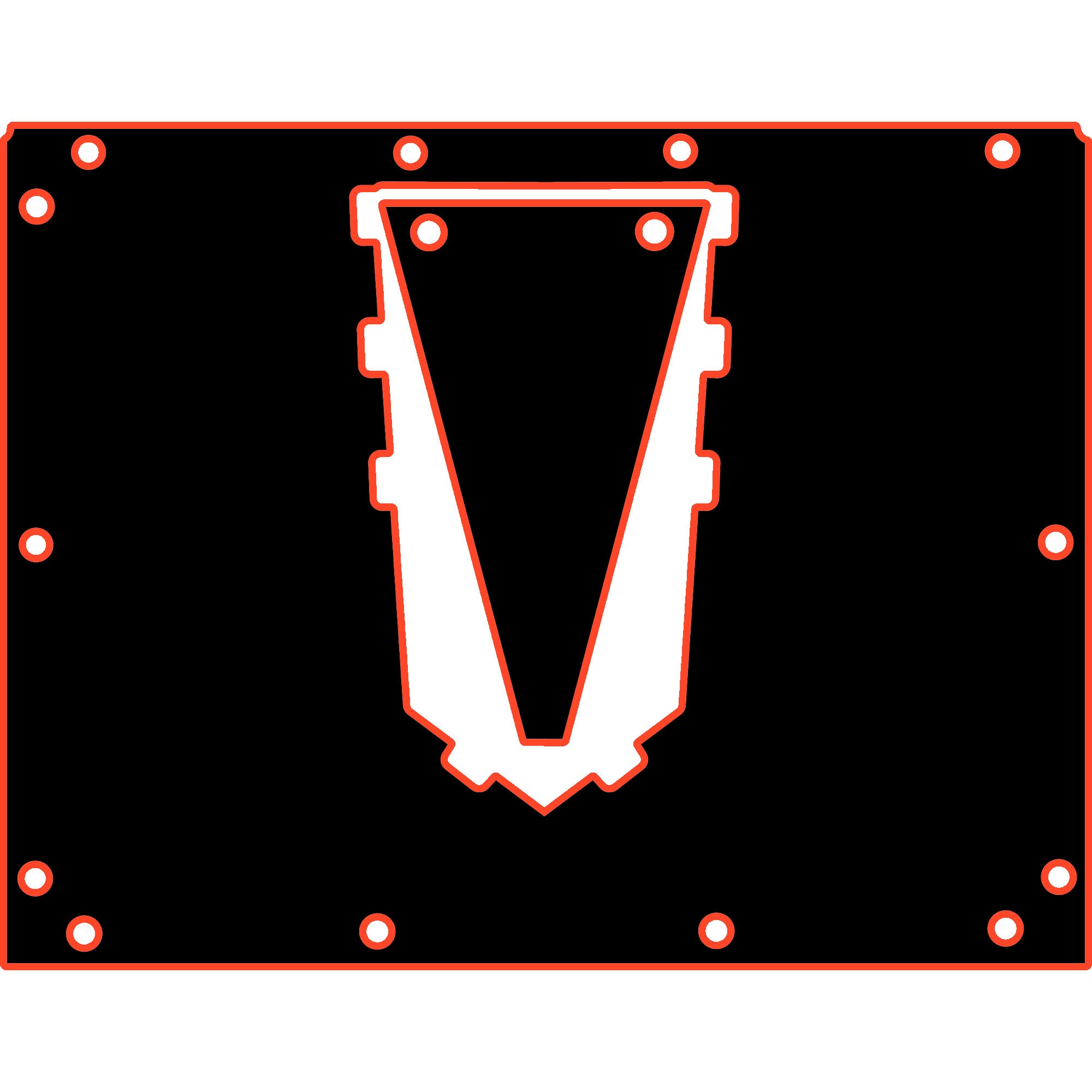 2023-2025 Can-Am Maverick R - 2 Seat Headliner - Voodoo