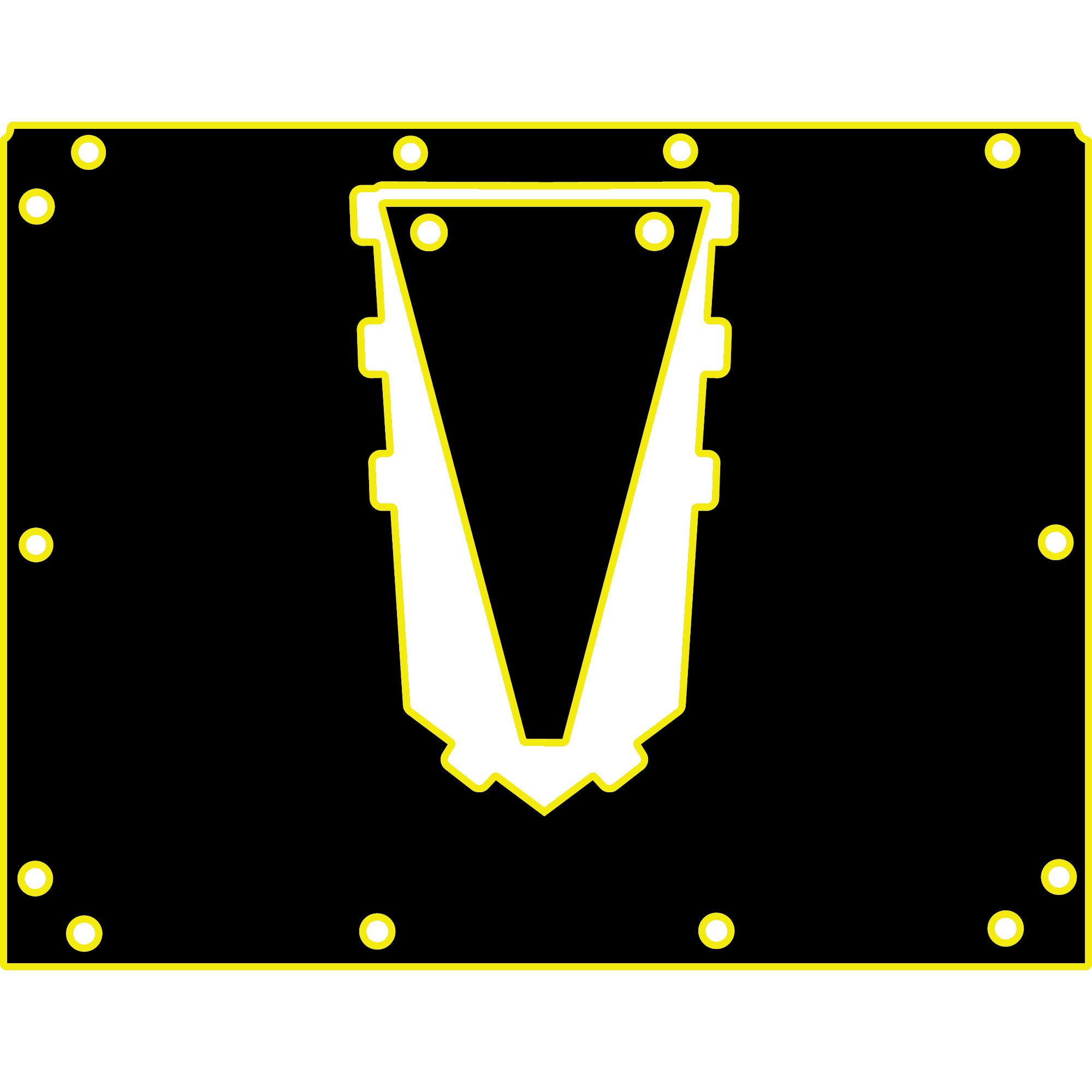 2023-2025 Can-Am Maverick R - 2 Seat Headliner - Voodoo