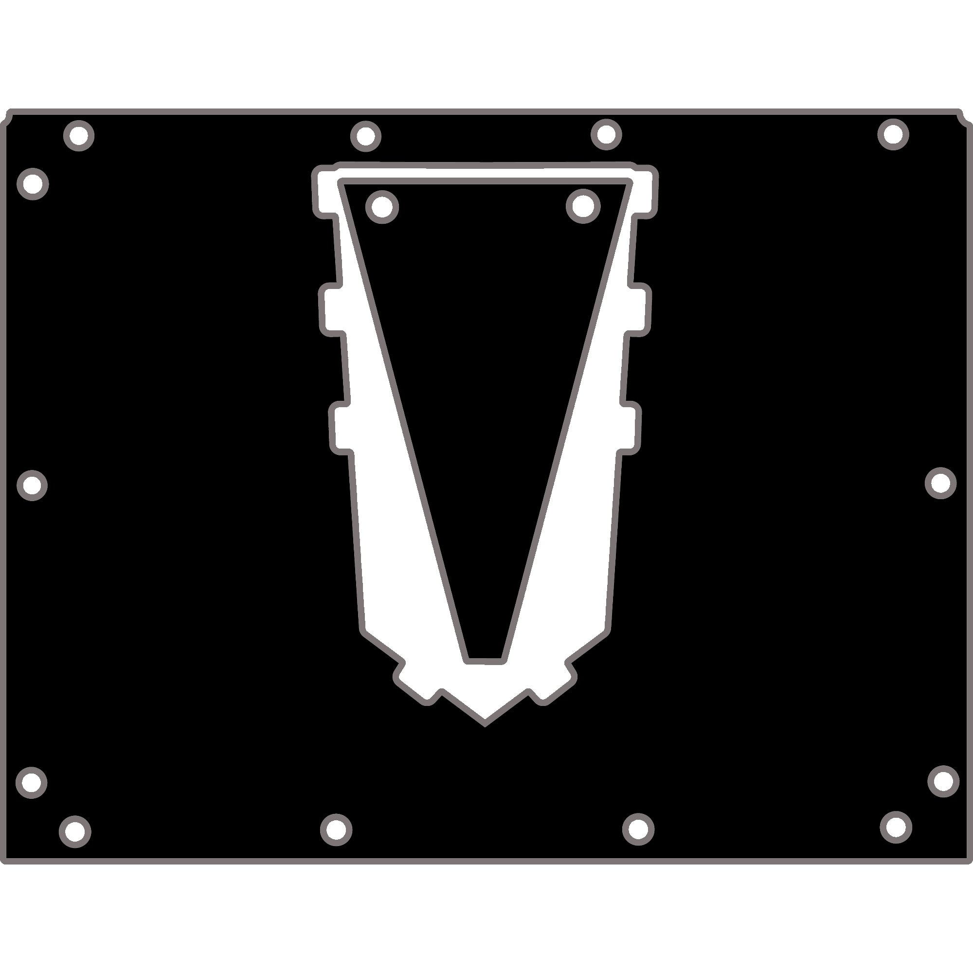 2023-2025 Can-Am Maverick R - 2 Seat Headliner - Voodoo