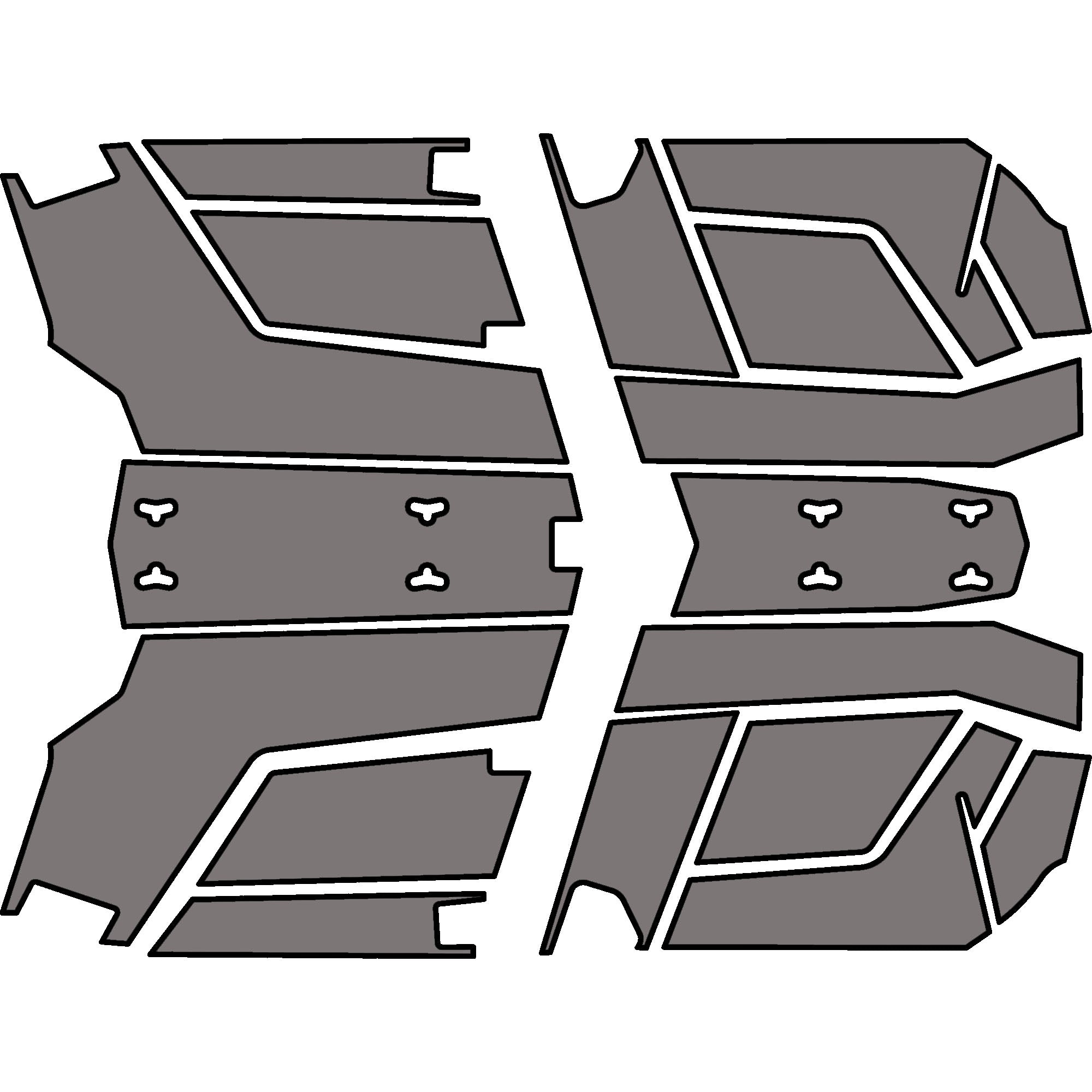 Can-Am Maverick X3 - 4 Seat Headliner - OEM