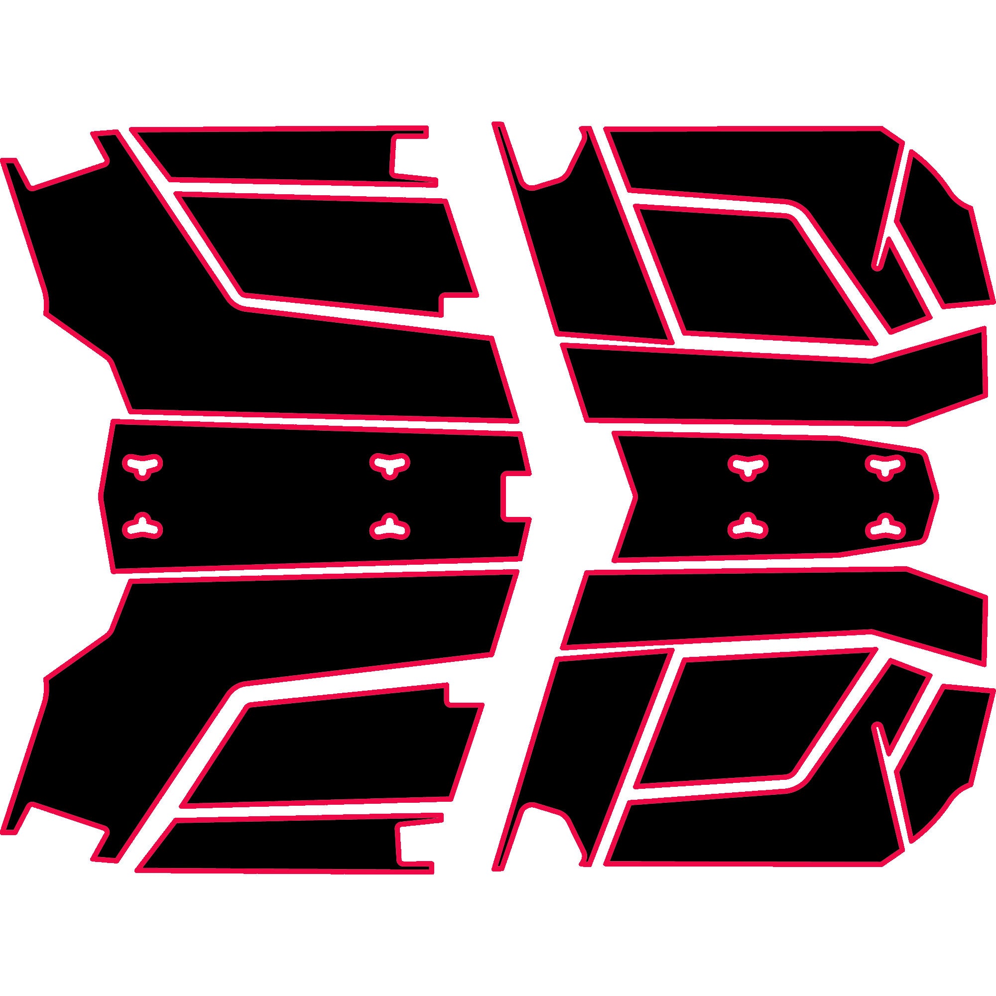 Can-Am Maverick X3 - 4 Seat Headliner - OEM