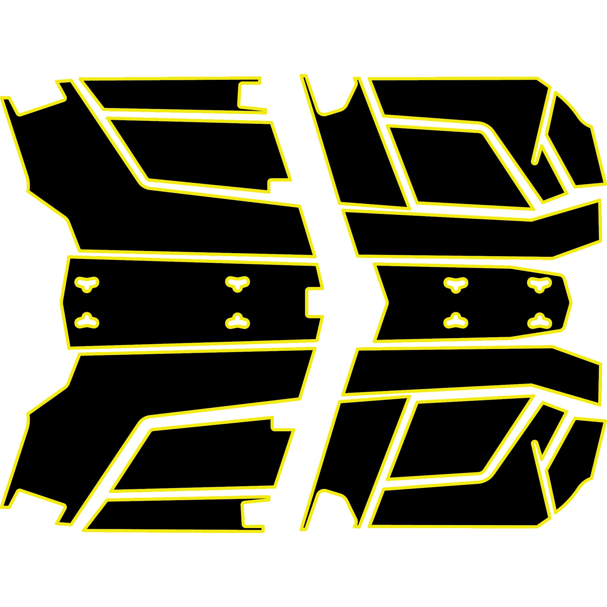 Can-Am Maverick X3 - 4 Seat Headliner - OEM