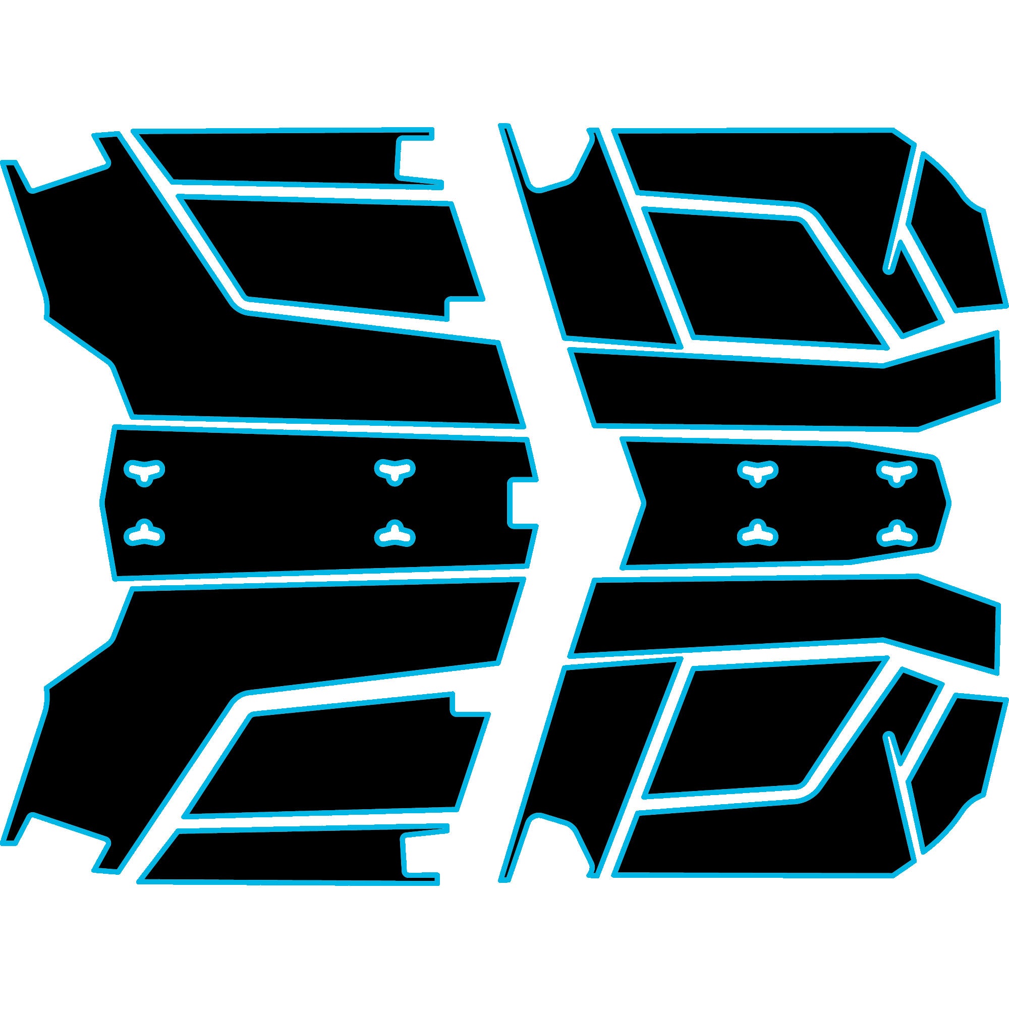 Can-Am Maverick X3 - 4 Seat Headliner - OEM