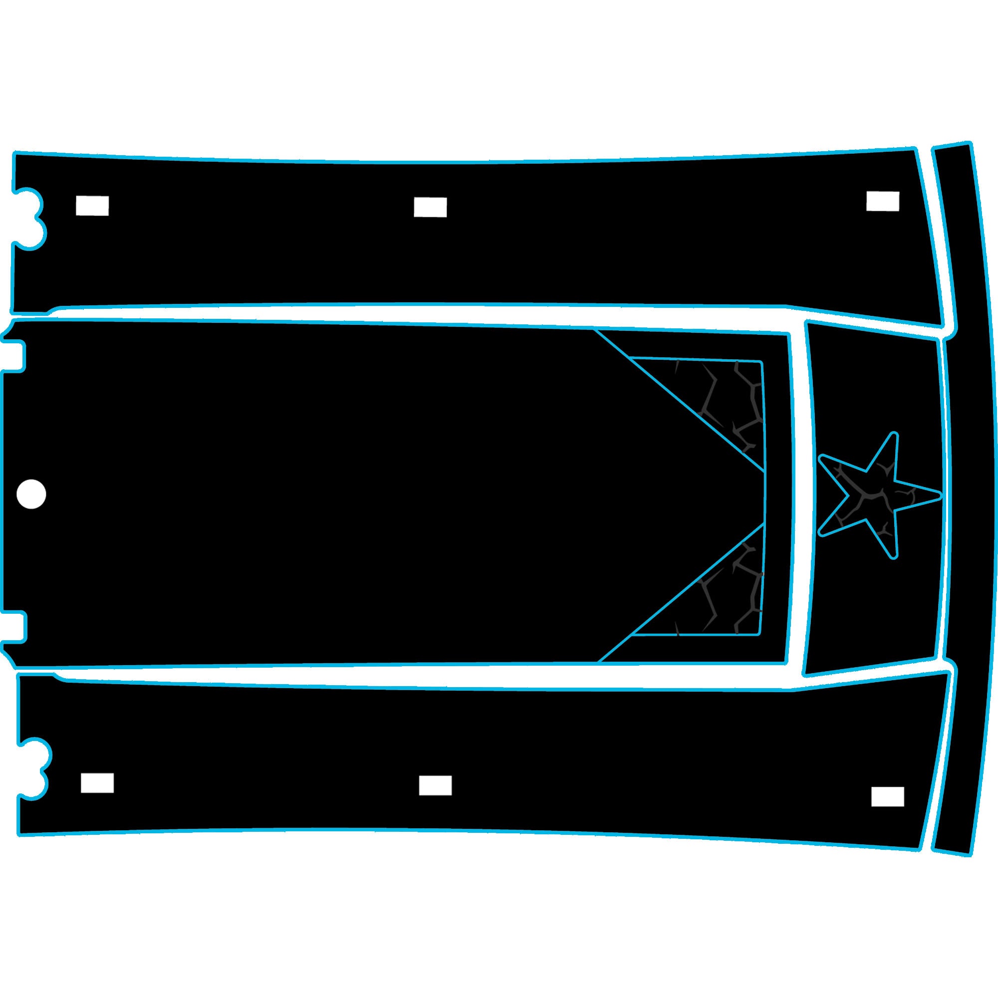 Speed UTV El Jefe - 4 Seat Headliner - OEM