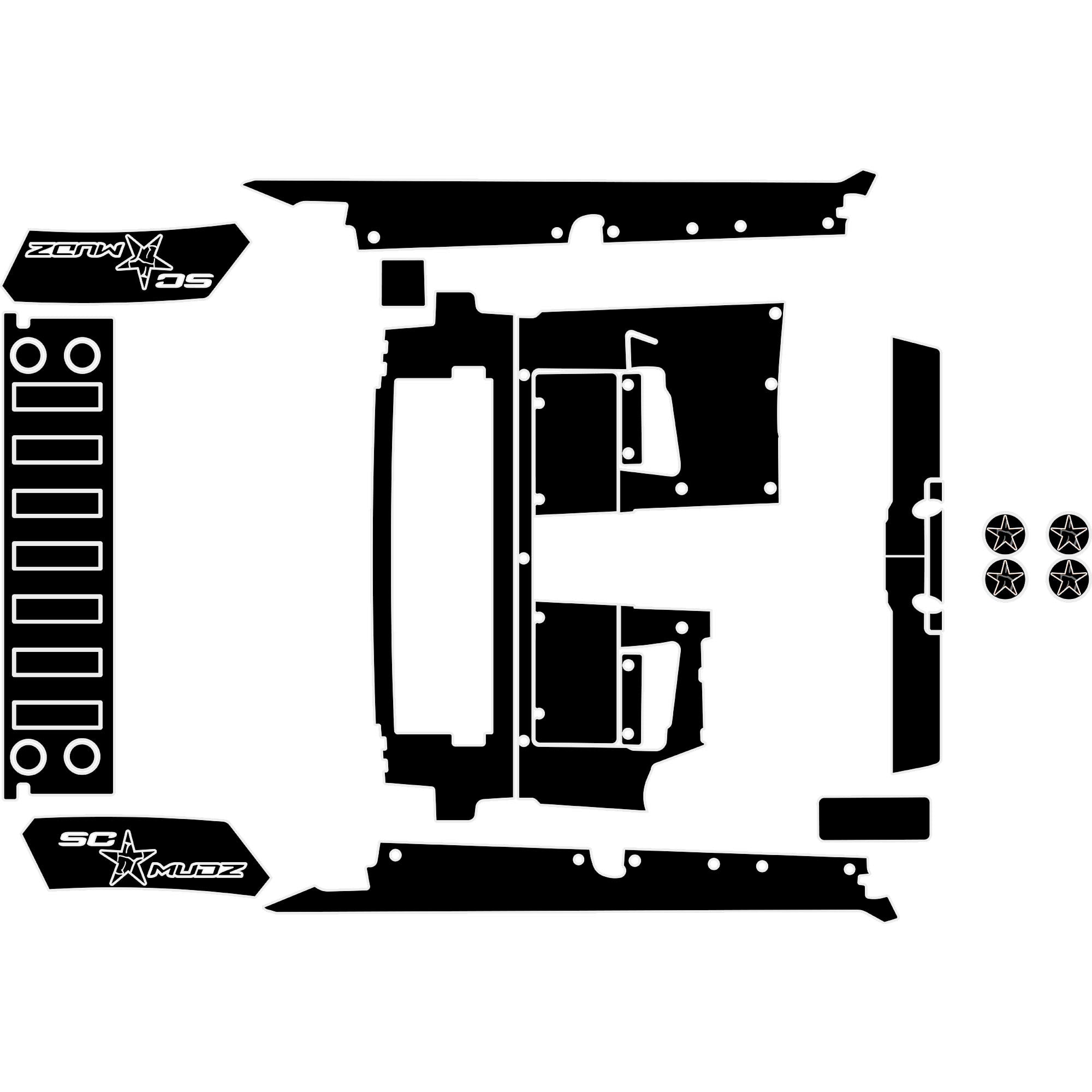 Speed UTV El Jefe - 4 Seat Accessory Kit - OEM