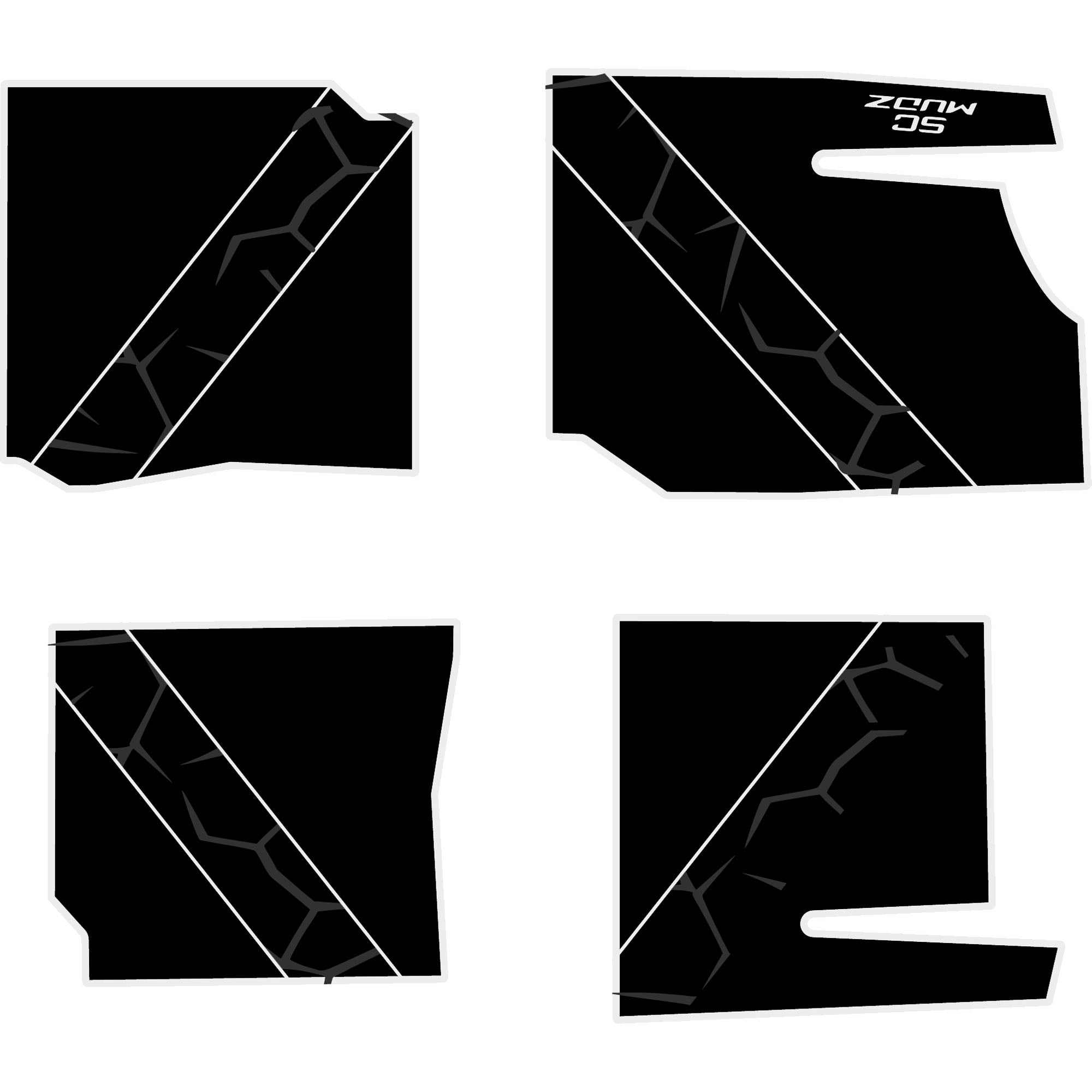 Polaris General - 4 Seat Floor Mats - OEM