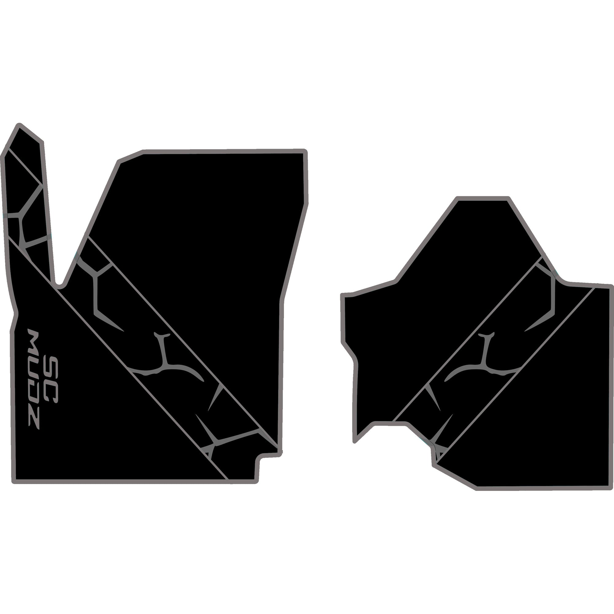 2023-2025 Can-Am Maverick R - 2 Seat Floor Mats - OEM