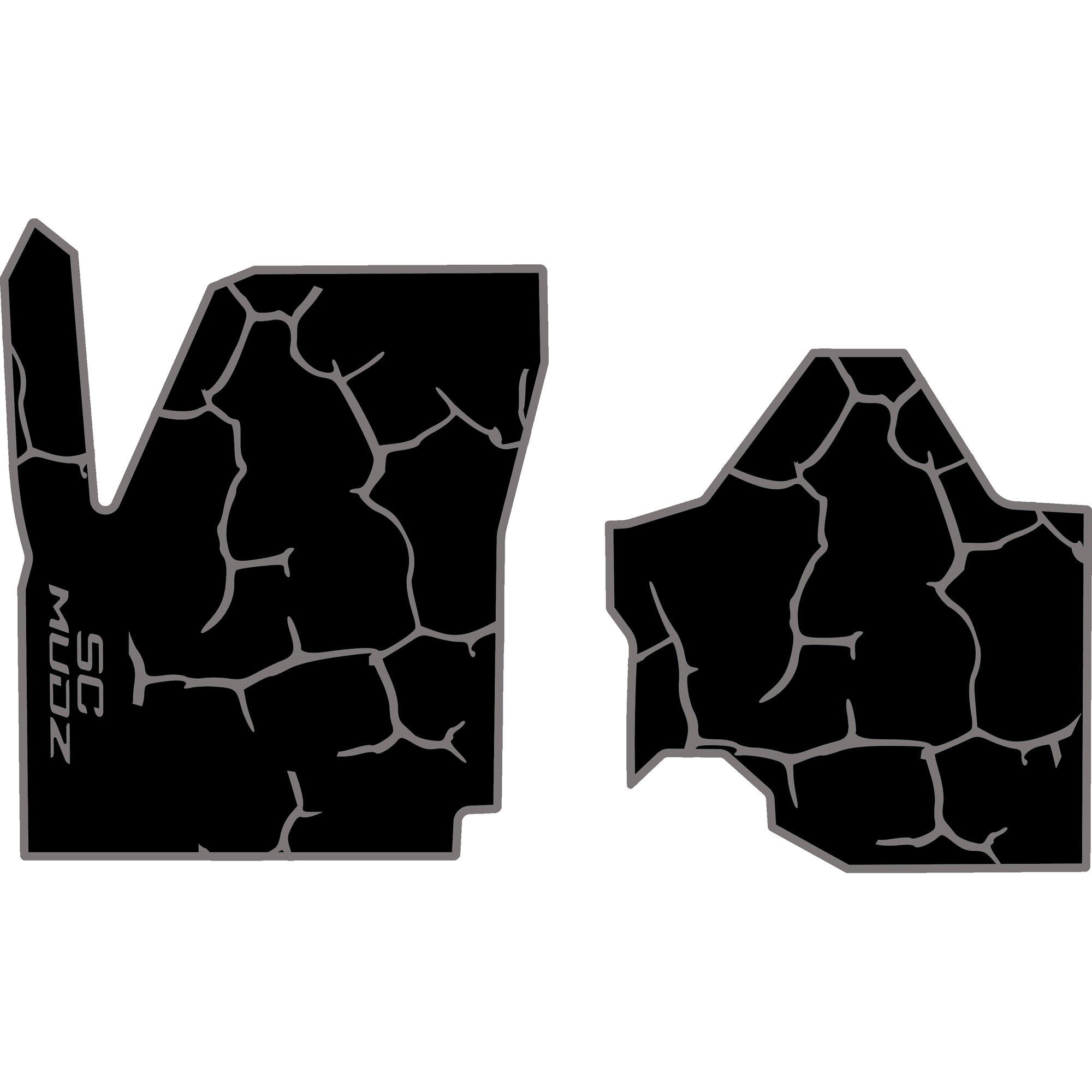 2023-2025 Can-Am Maverick R - 2 Seat Floor Mats - OEM