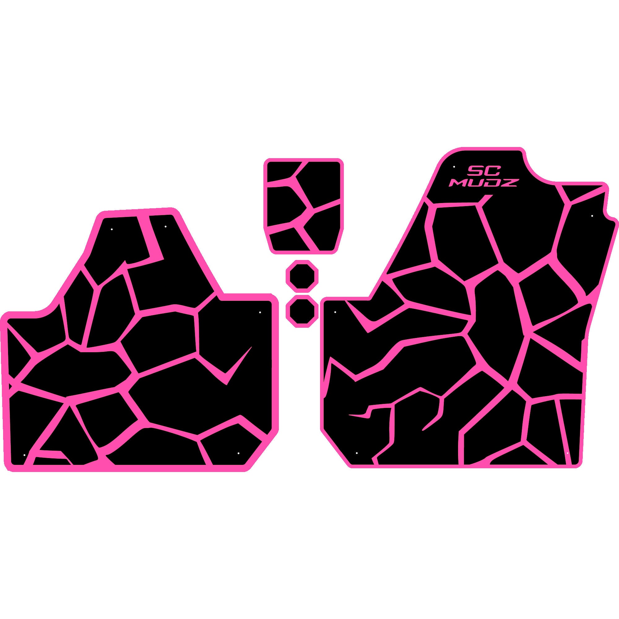 Can-Am Maverick X3 - 2 Seat Floor Mats - OEM