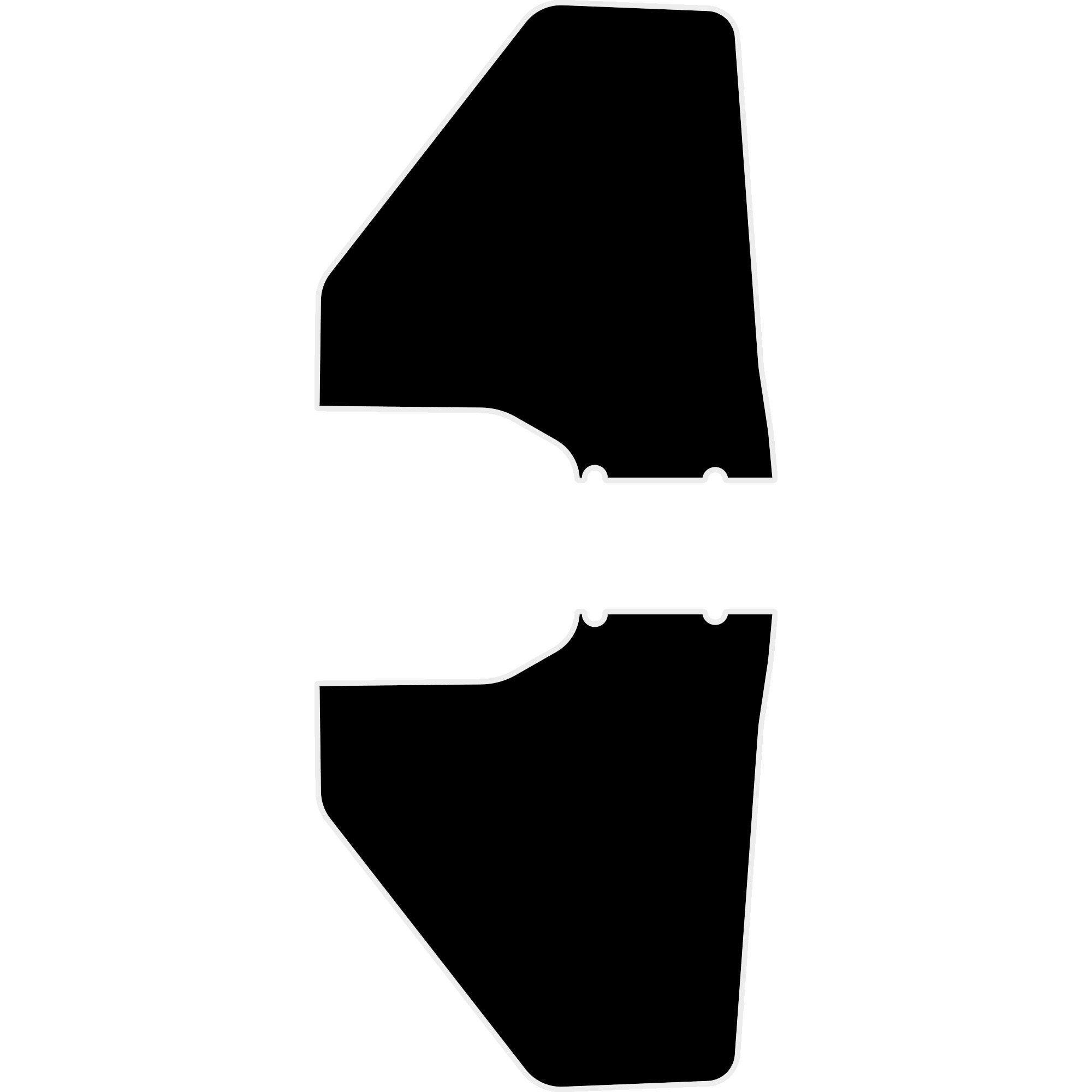 Polaris Ranger XP 1000 - 2 Seat Door Liners - OEM