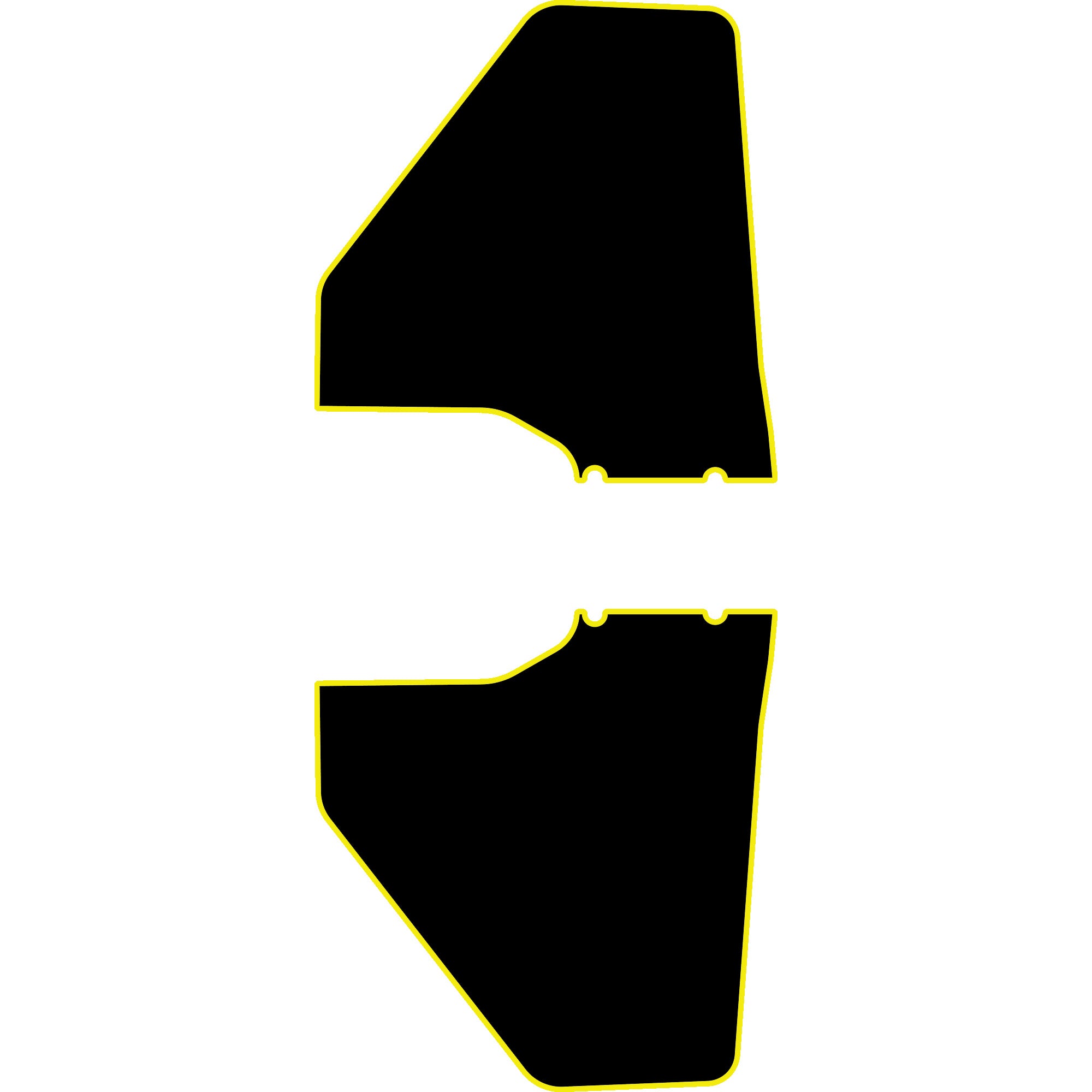 Polaris Ranger XP 1000 - 2 Seat Door Liners - OEM