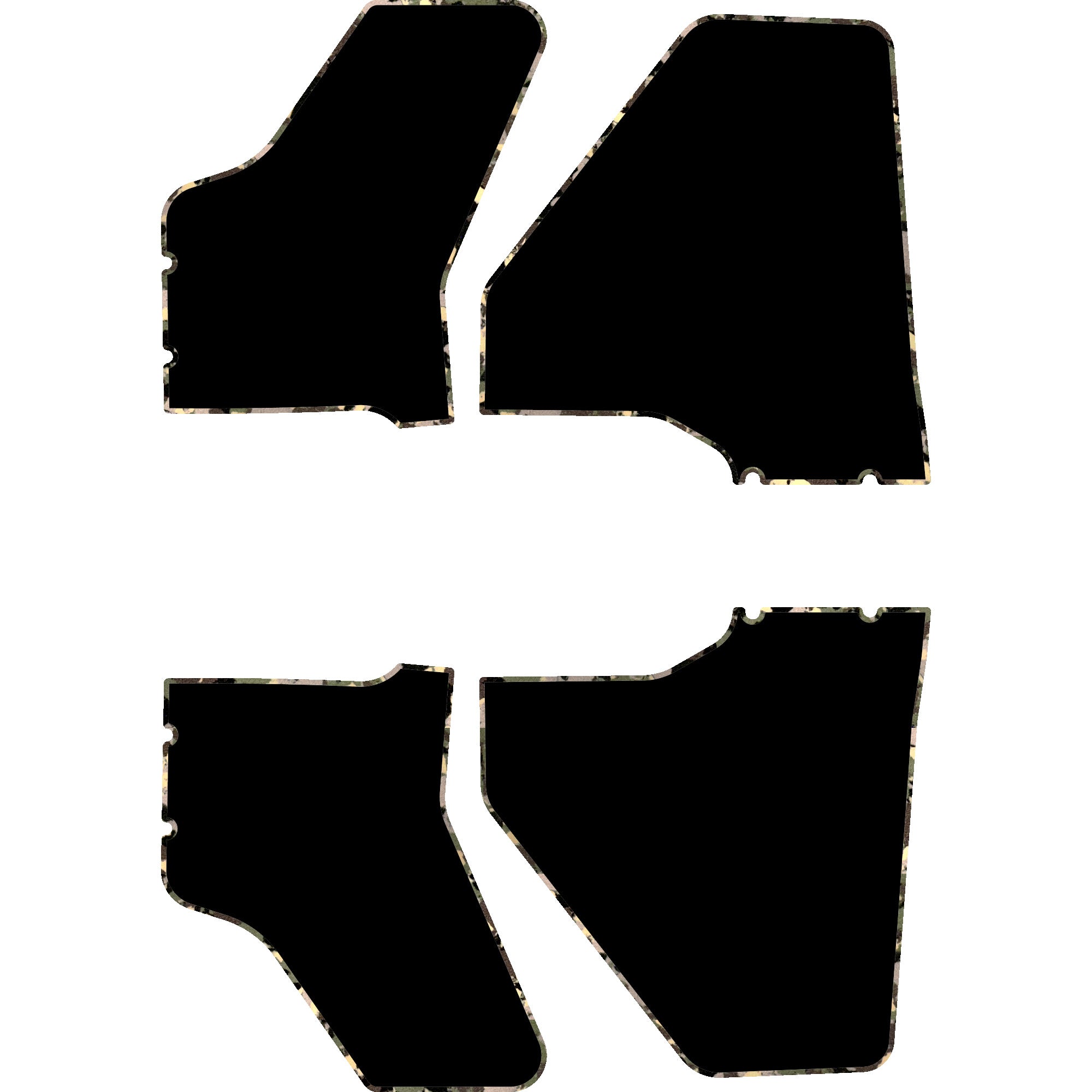 Polaris Ranger XP 1000 - 4 Seat Door Liners - OEM