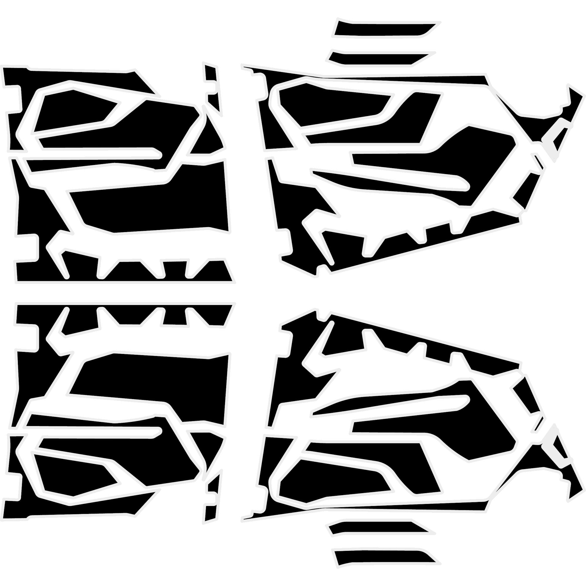 2025 Polaris RZR Pro R - 4 Seat Door Liners - OEM without Door Bags