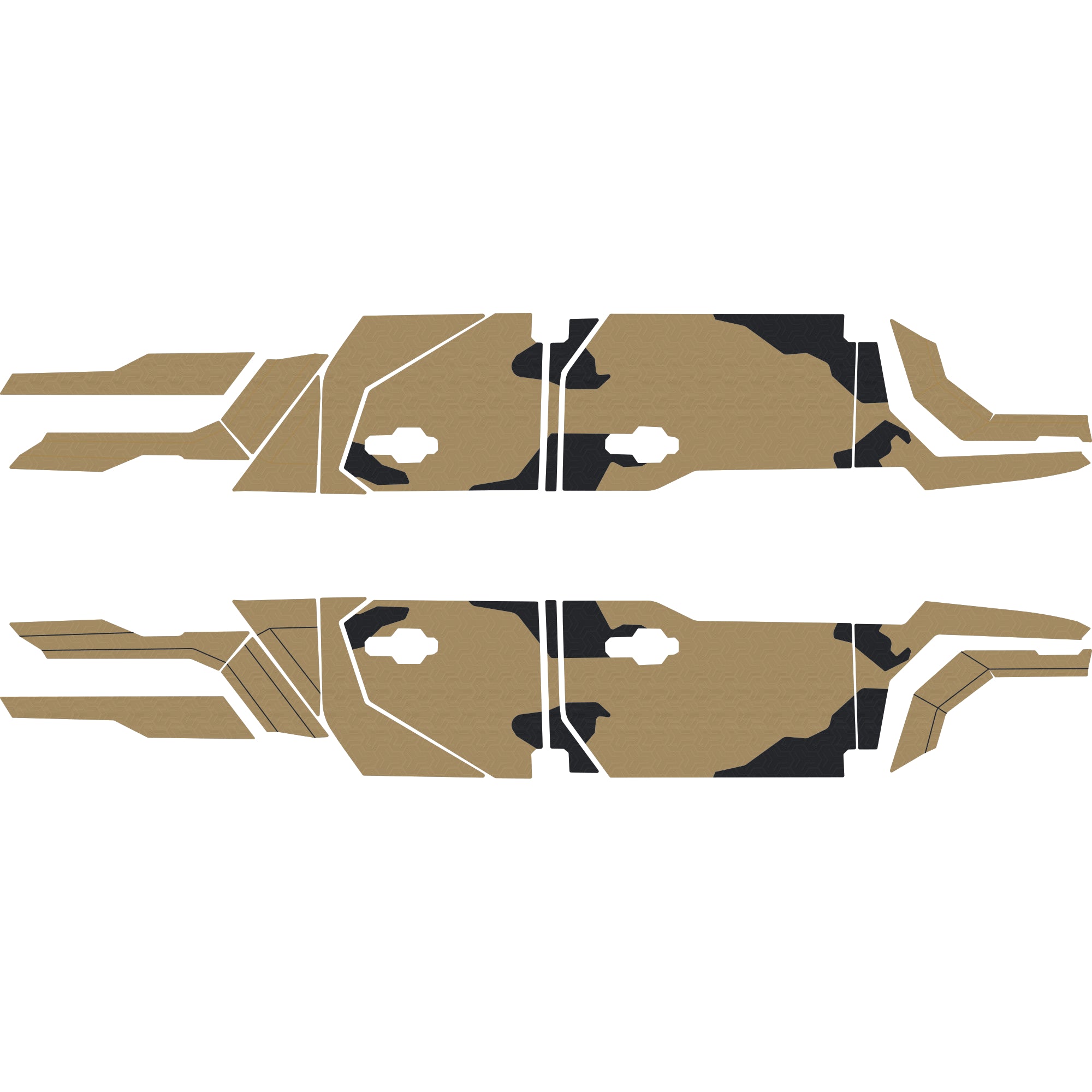 Polaris Xpedition - 4 Seat Exterior Premium Armor Kit - OEM